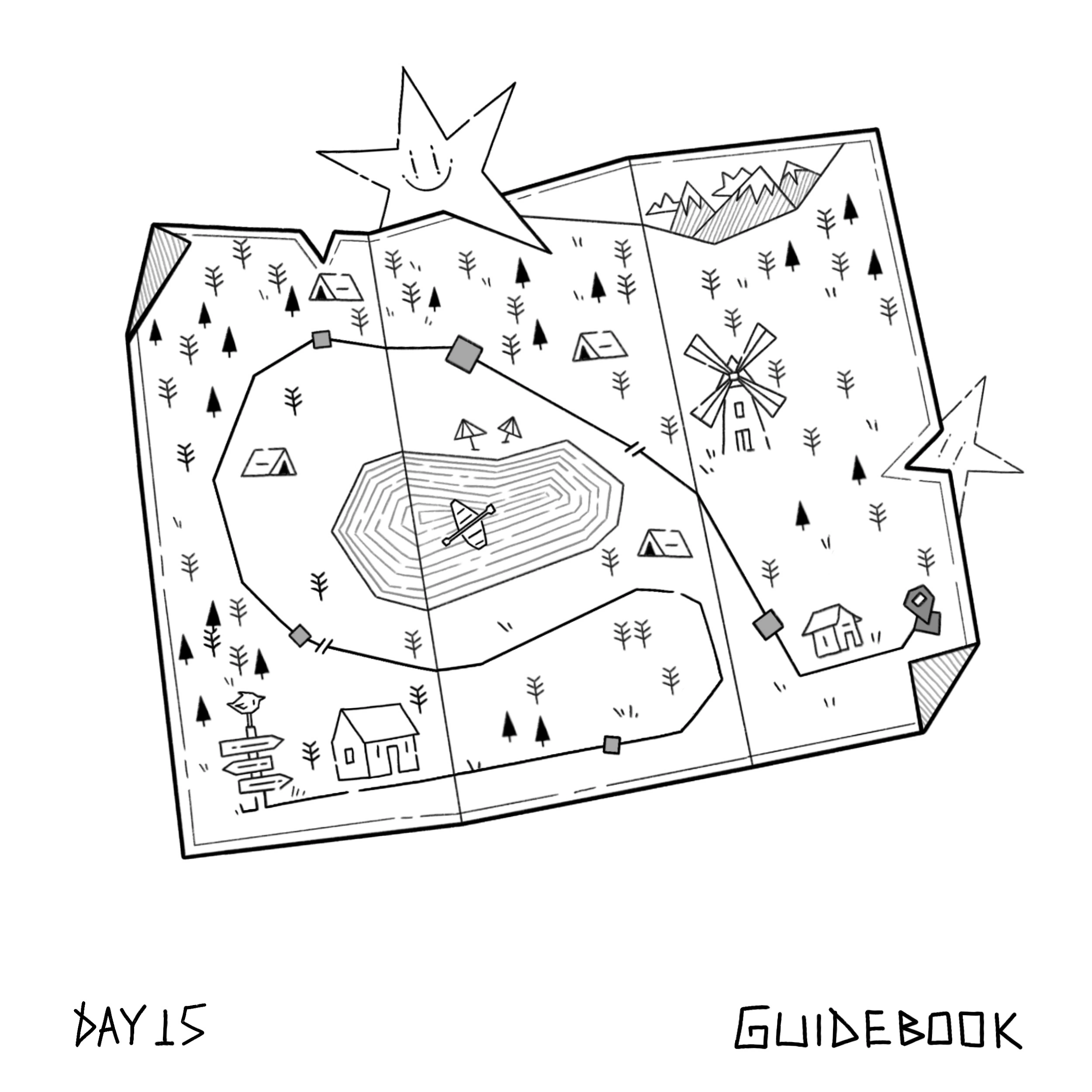 Inktober 2024 — Изображение №19 — Иллюстрация, Графика на Dprofile