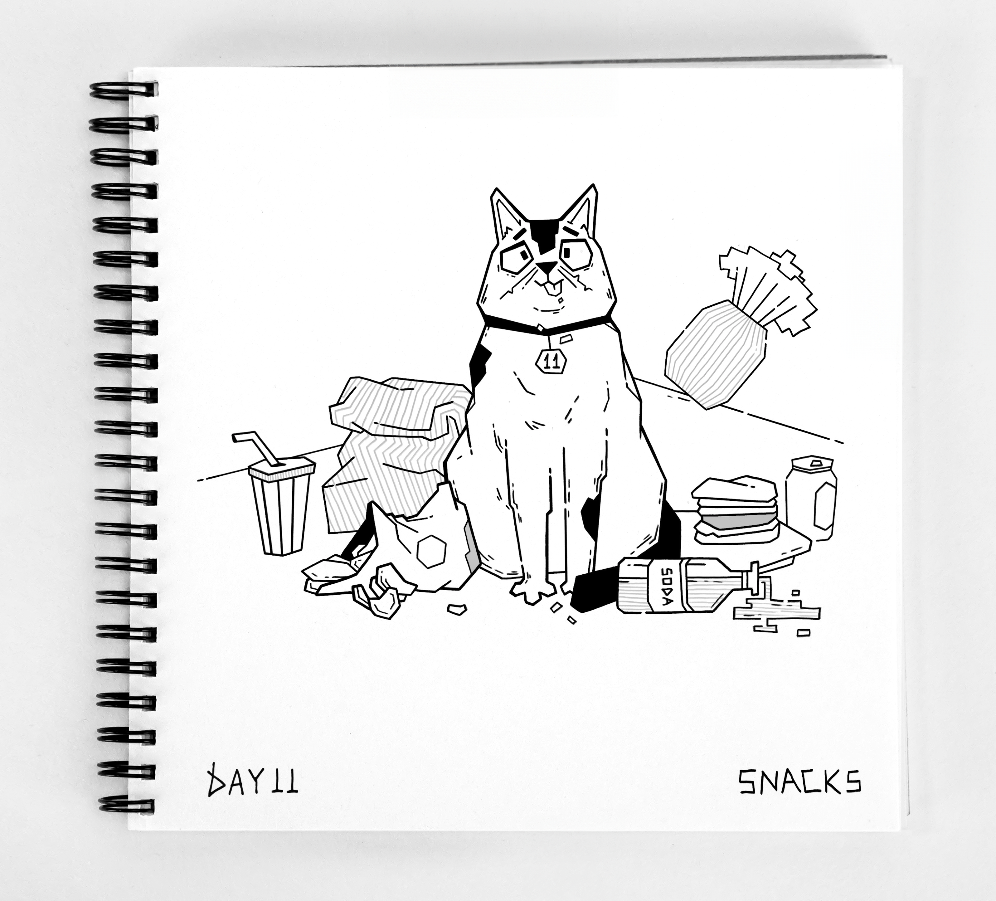 Inktober 2024 — Изображение №15 — Иллюстрация, Графика на Dprofile