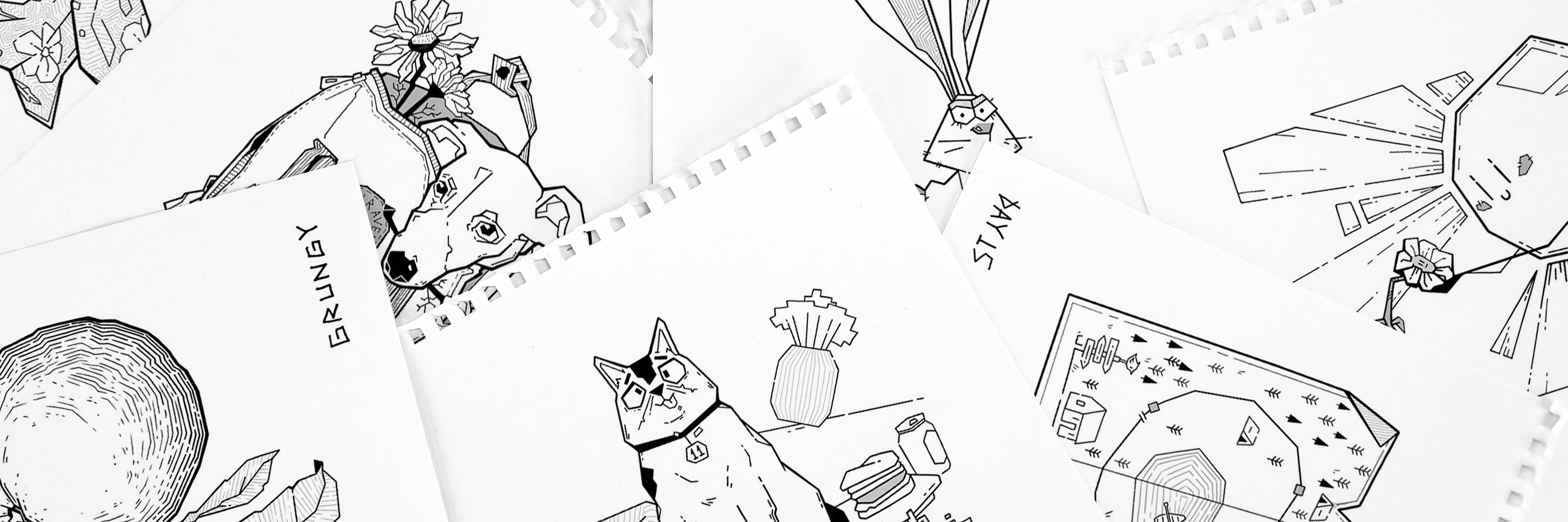 Inktober 2024 — Изображение №2 — Иллюстрация, Графика на Dprofile