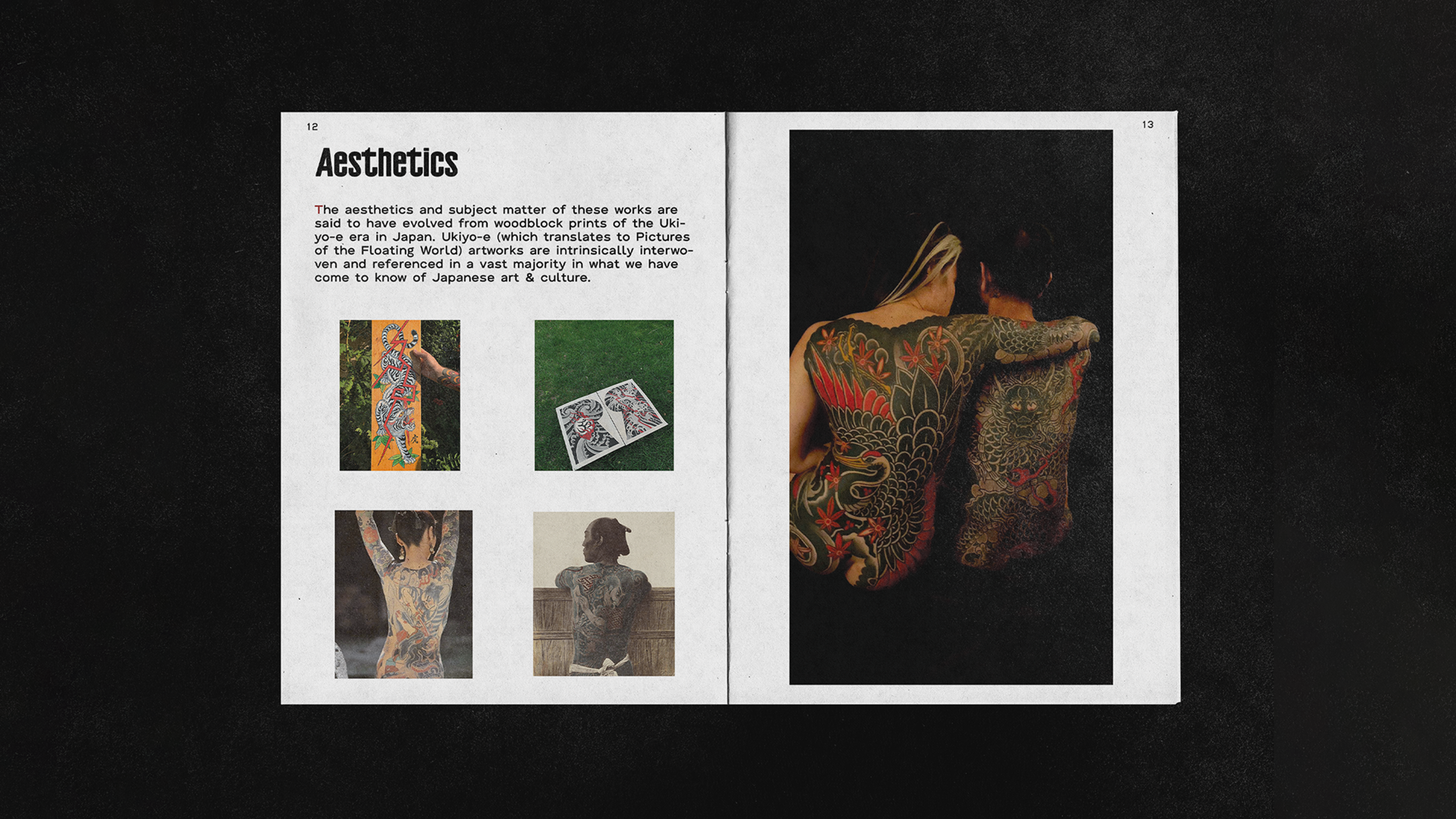 Журнал о японских традиционных татуировках — Изображение №10 — Интерфейсы, Графика на Dprofile