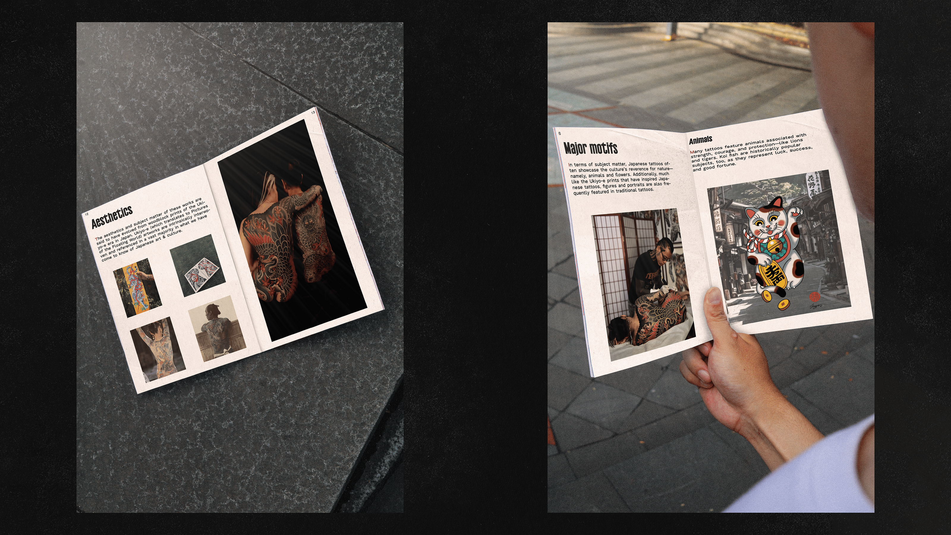Журнал о японских традиционных татуировках — Изображение №11 — Интерфейсы, Графика на Dprofile