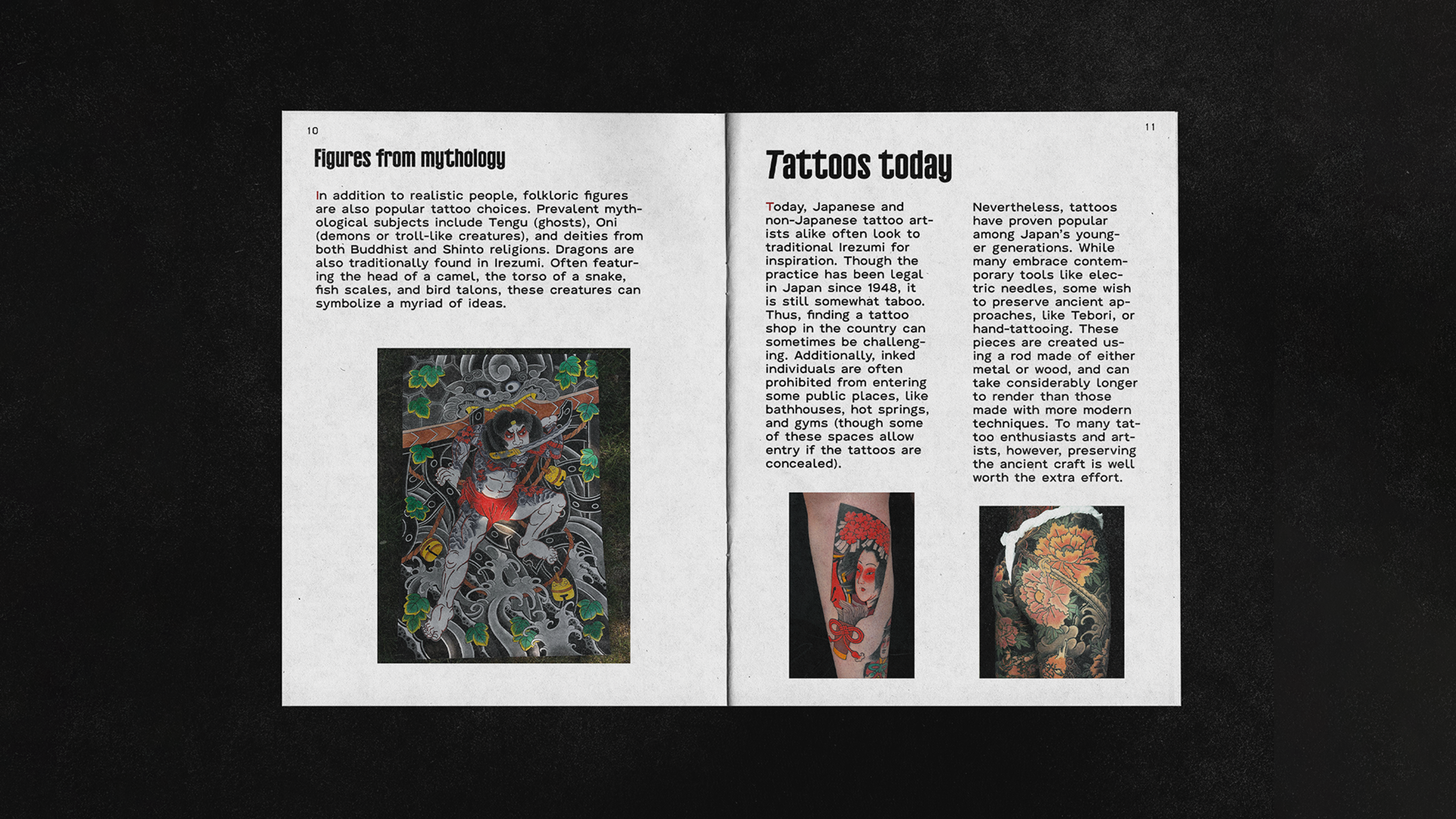 Журнал о японских традиционных татуировках — Изображение №9 — Интерфейсы, Графика на Dprofile