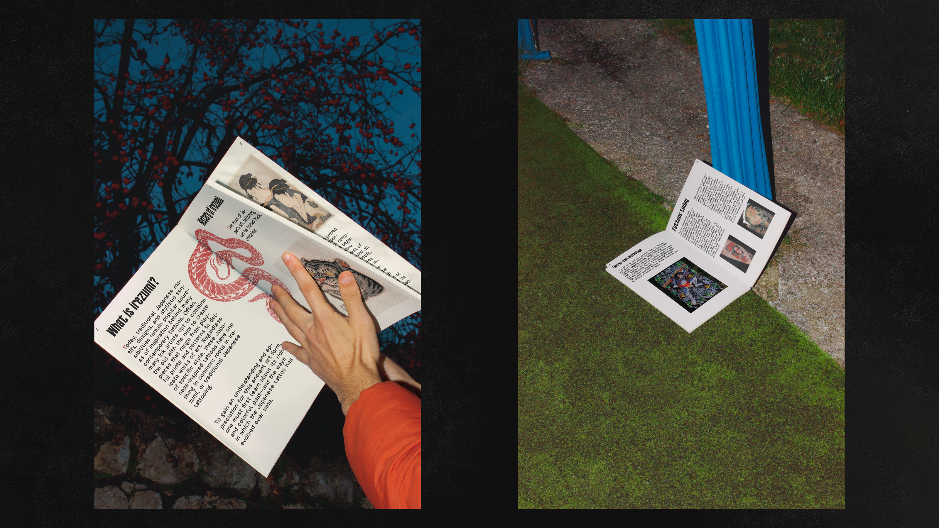 Журнал о японских традиционных татуировках — Изображение №12 — Интерфейсы, Графика на Dprofile