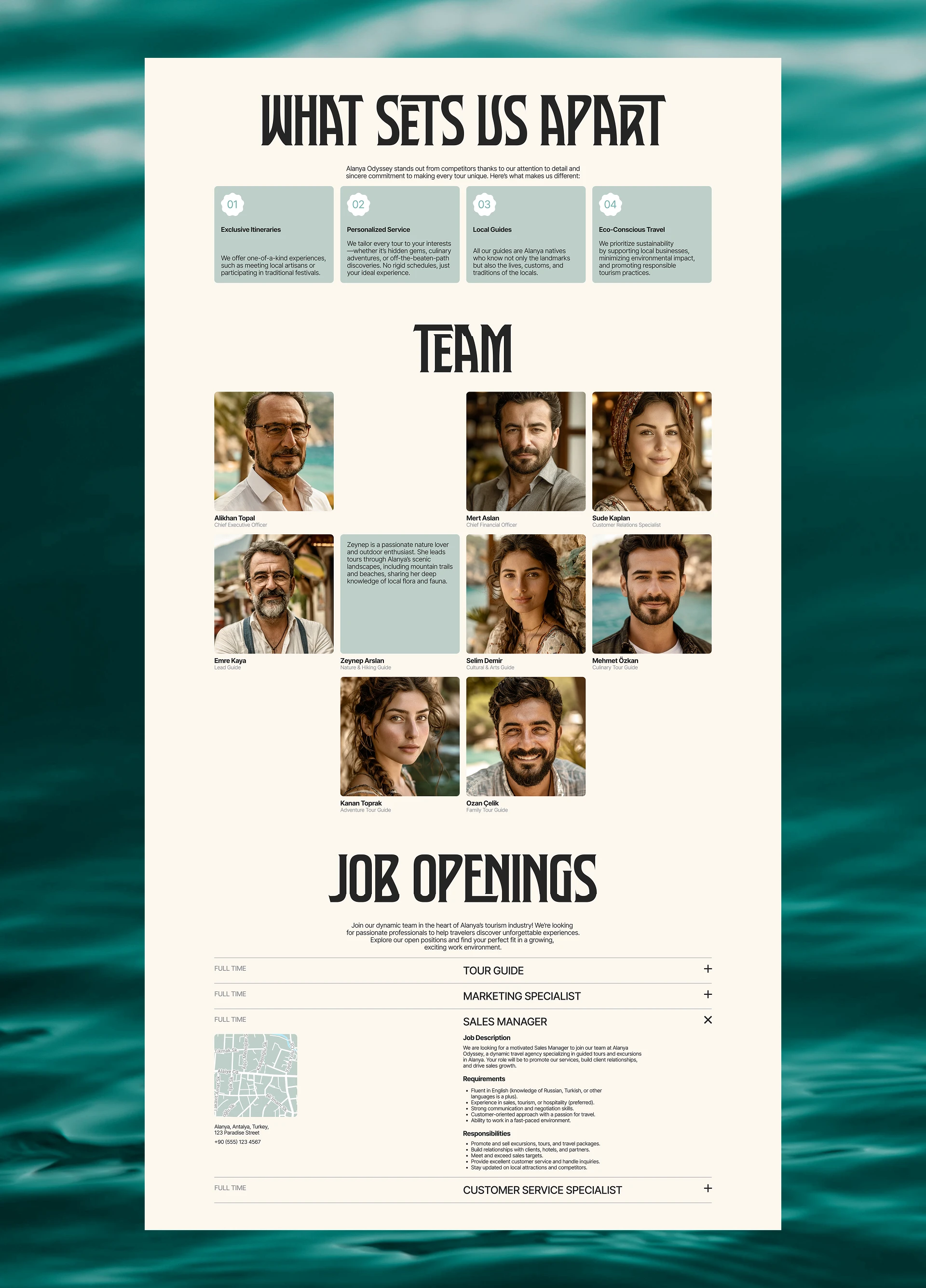 Alanya Odyssey | Corporate Website — Изображение №10 — Интерфейсы на Dprofile