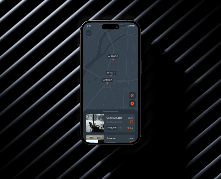 3A hotel - ux/ui design на Dprofile