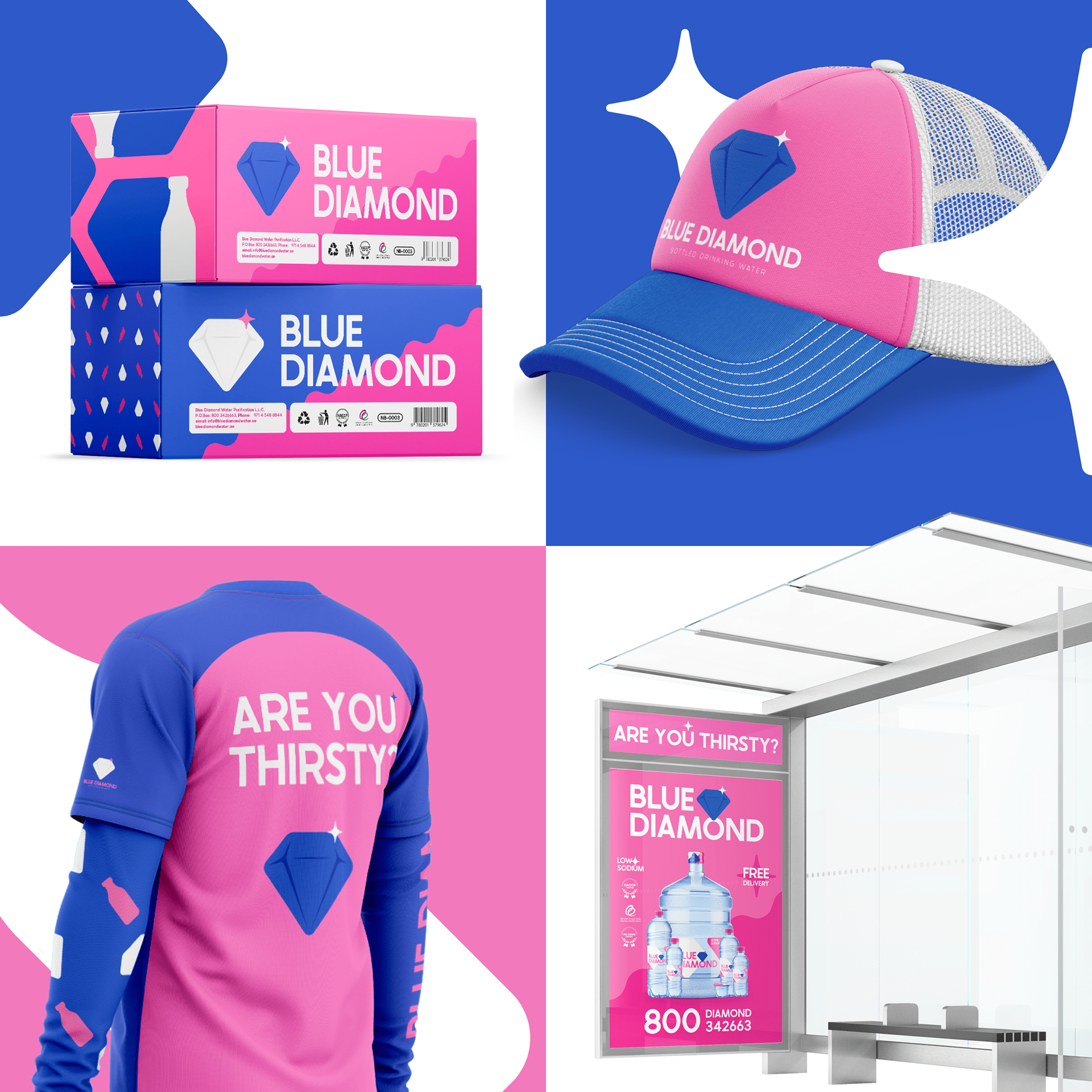 BLUE DIAMOND — Изображение №10 — Брендинг на Dprofile