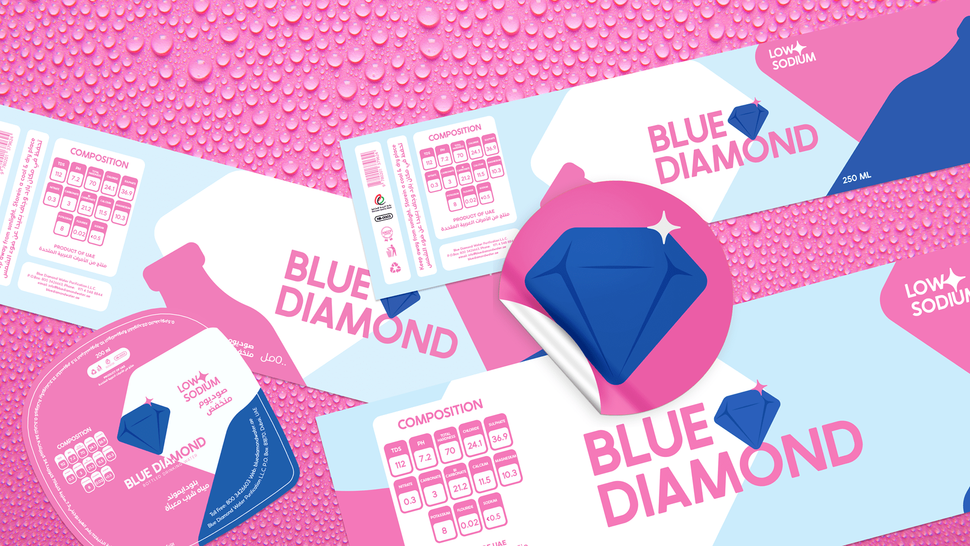 BLUE DIAMOND — Изображение №8 — Брендинг на Dprofile