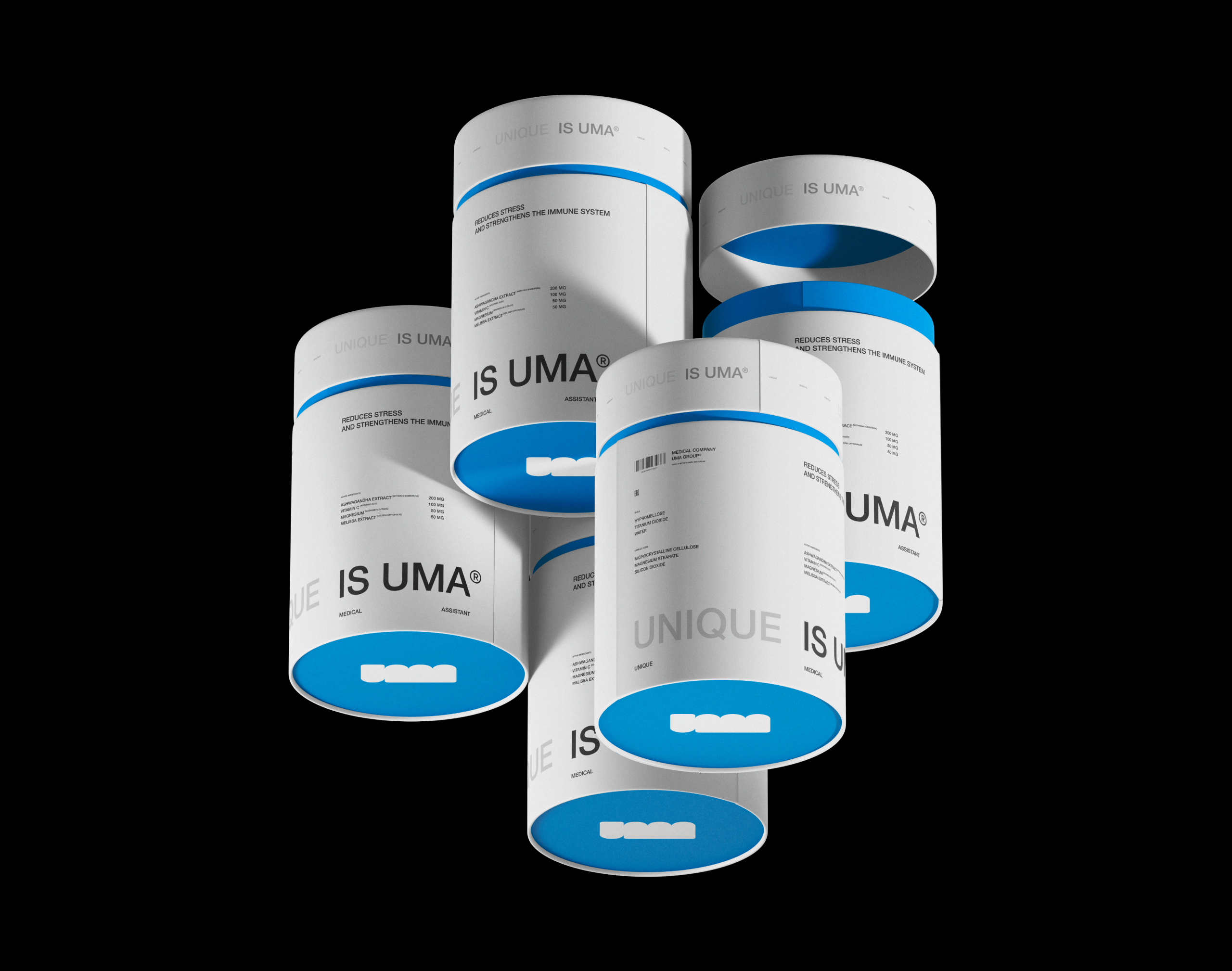 UMA® | Branding — Изображение №10 — Брендинг, 3D на Dprofile