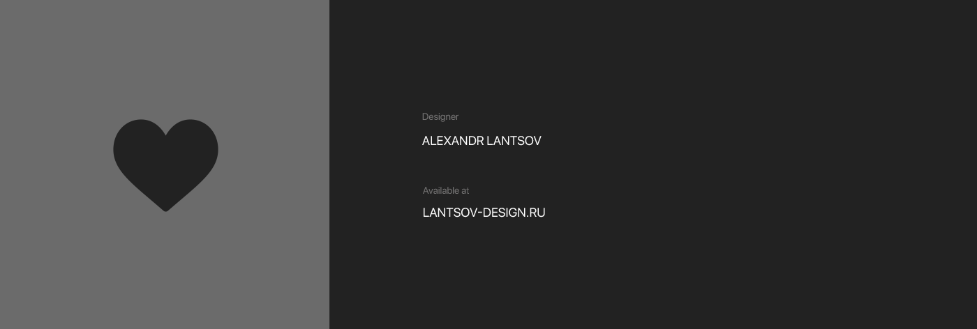 Lantsov Design - Portfolio website — Изображение №12 — Интерфейсы на Dprofile