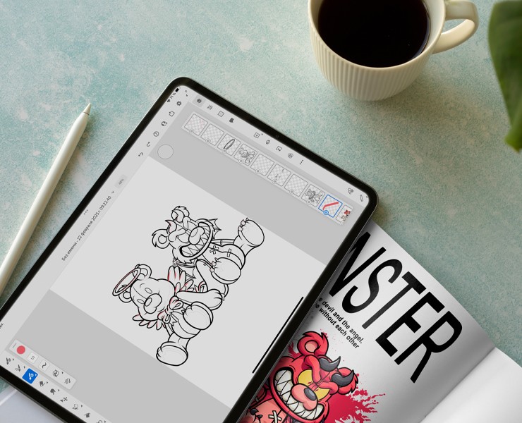 Отрисовка принта по референсу — Брендинг, Иллюстрация на Dprofile