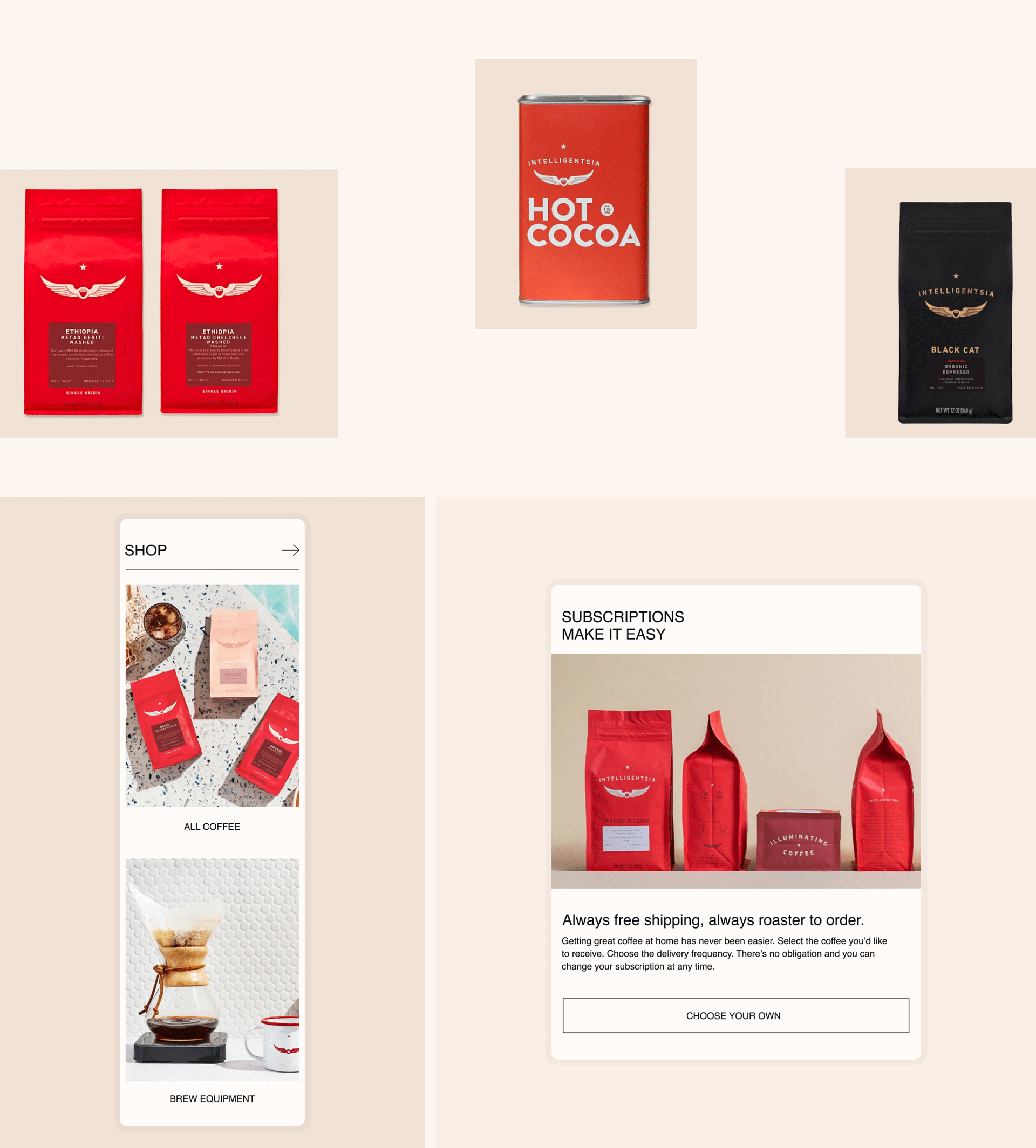 Редизайн: Intelligentsia Coffee — Изображение №3 — Интерфейсы на Dprofile