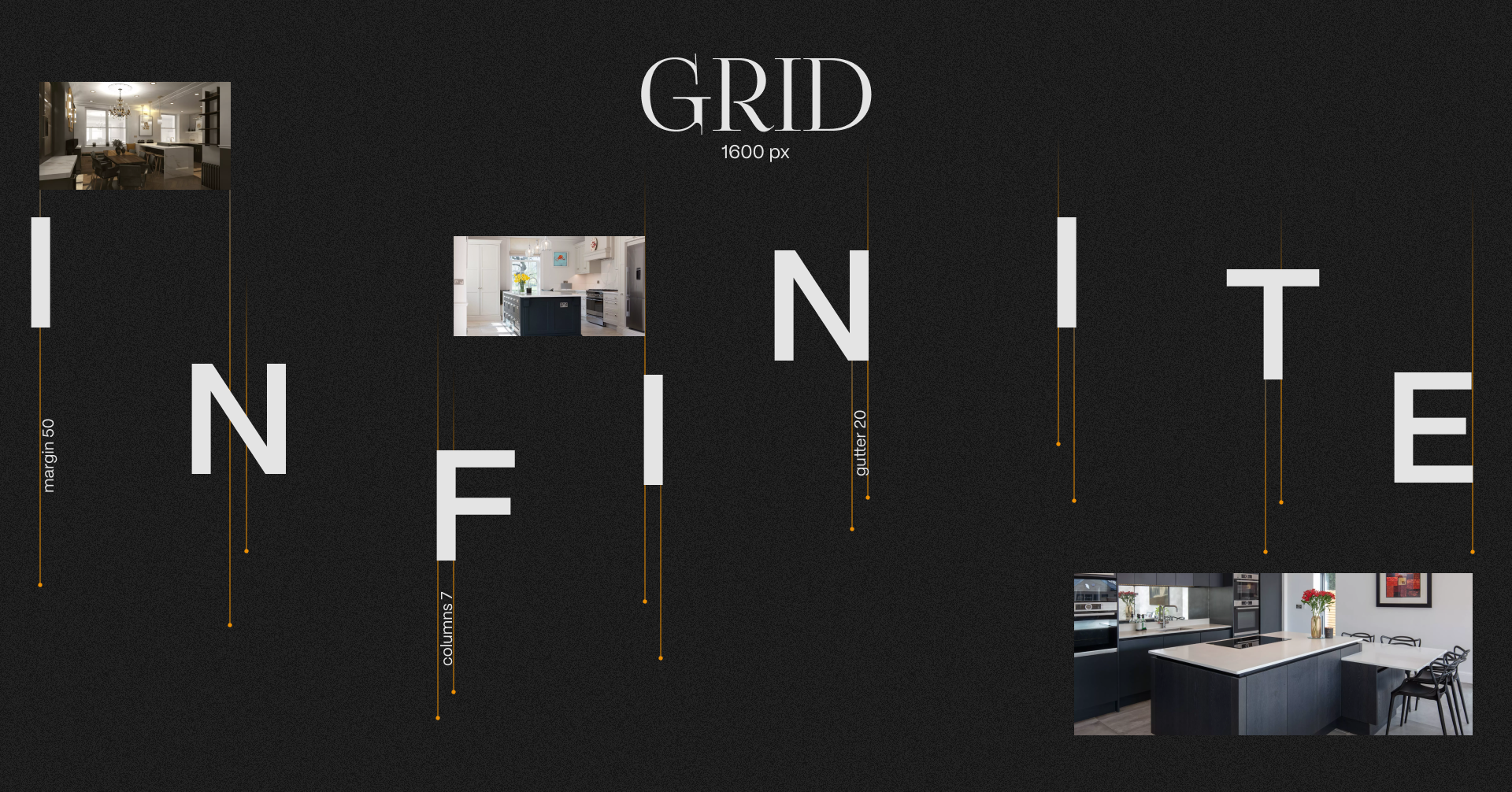 INFINITE bespoke interiors/landing page — Изображение №7 — Интерфейсы, Анимация на Dprofile