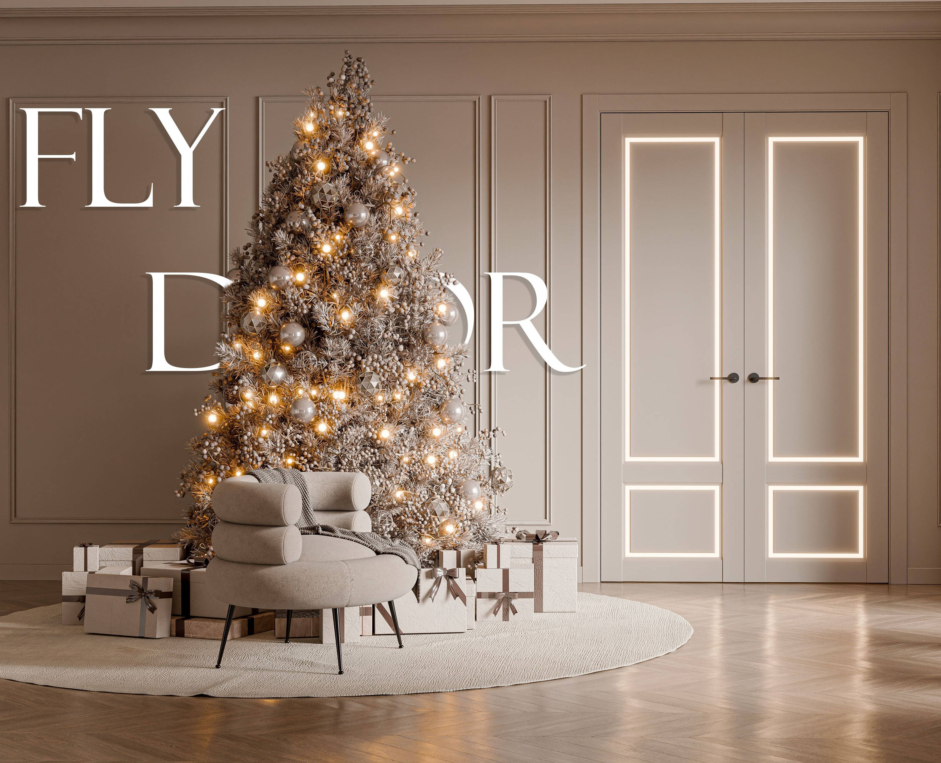 NEW YEAR INTERIOR — 3D, Маркетинг на Dprofile