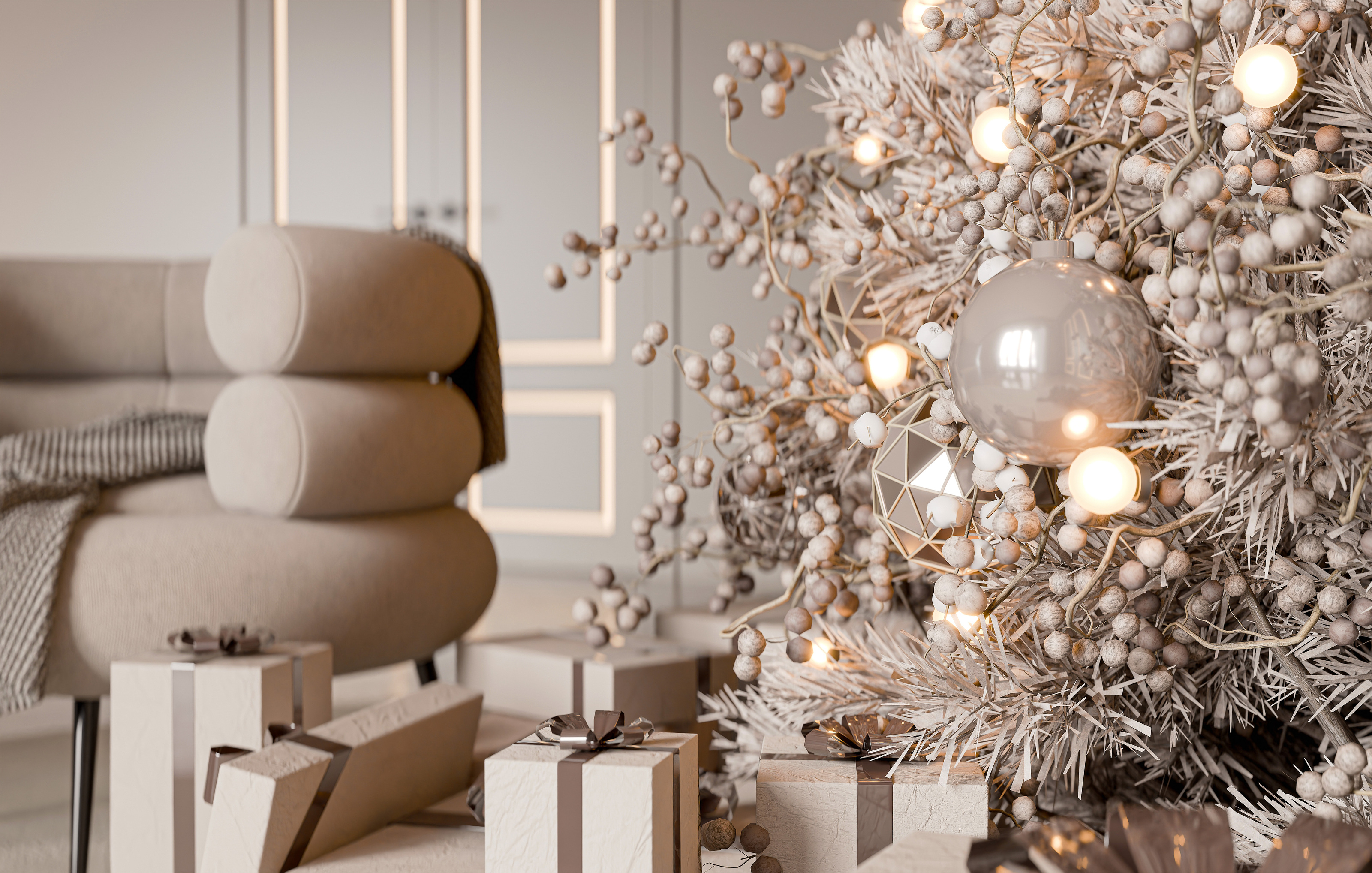 NEW YEAR INTERIOR — Изображение №3 — 3D, Маркетинг на Dprofile