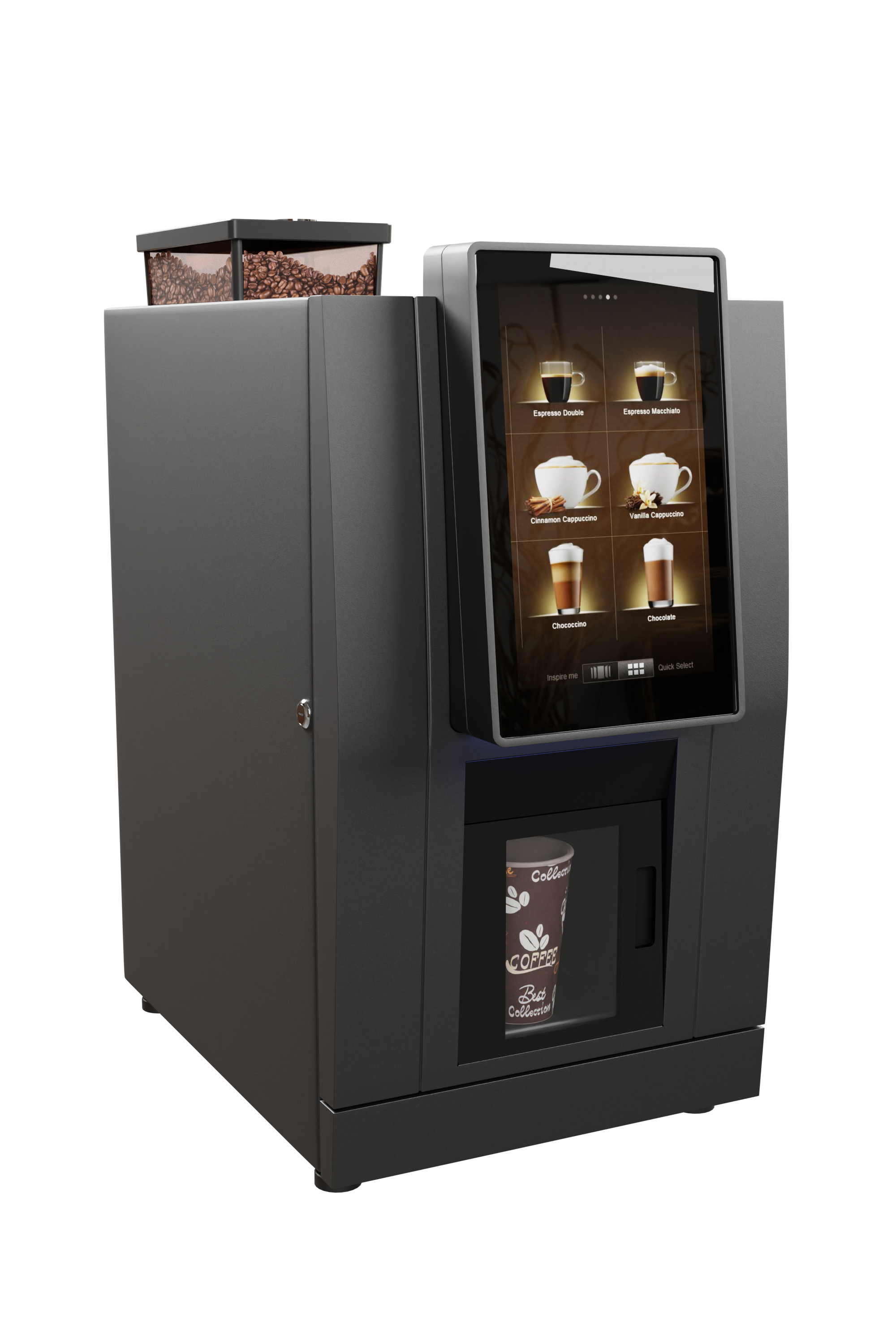 Coffee machine for M.S. Coffee company — Изображение №4 — Брендинг, 3D на Dprofile
