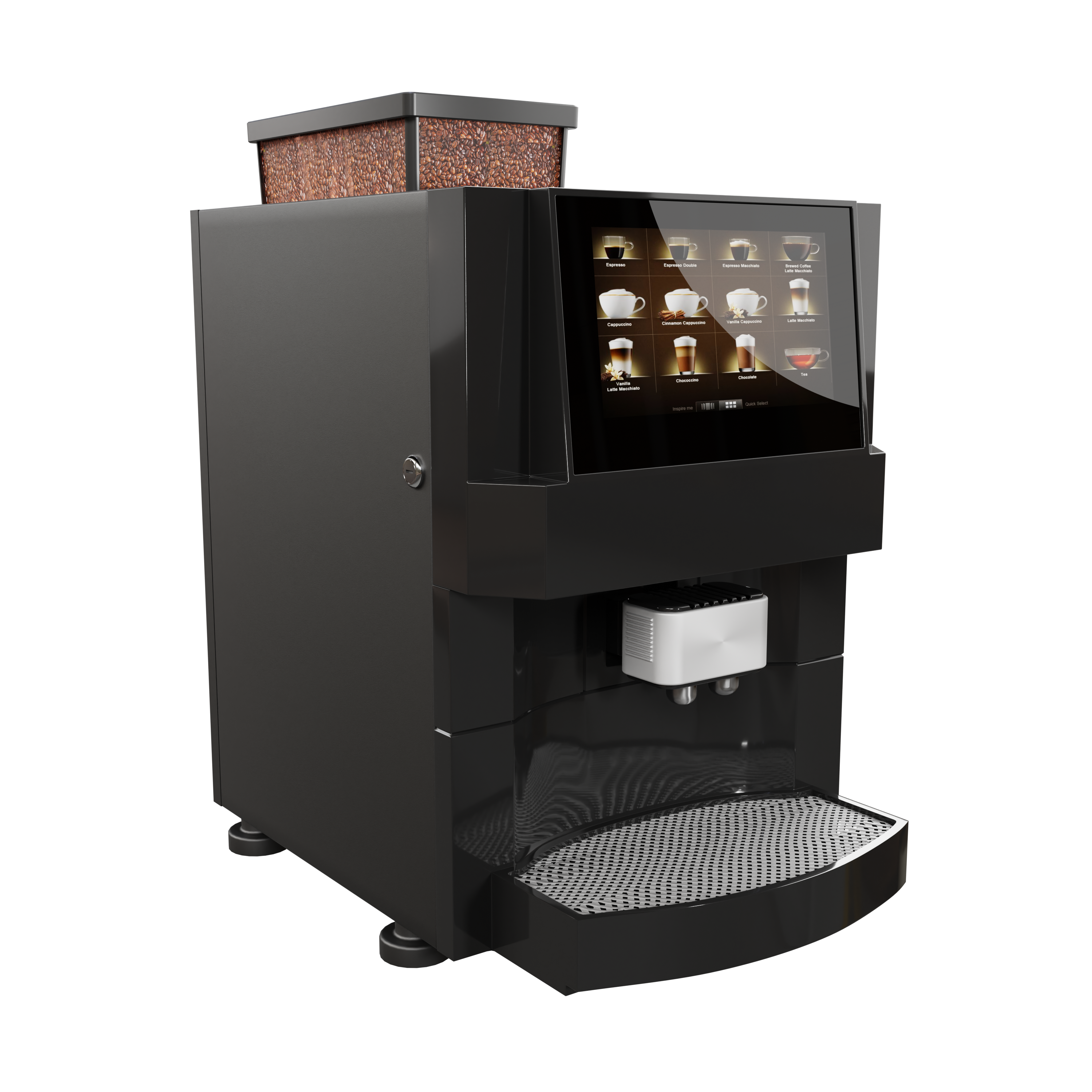 Coffee machine for M.S. Coffee company — Изображение №10 — Брендинг, 3D на Dprofile