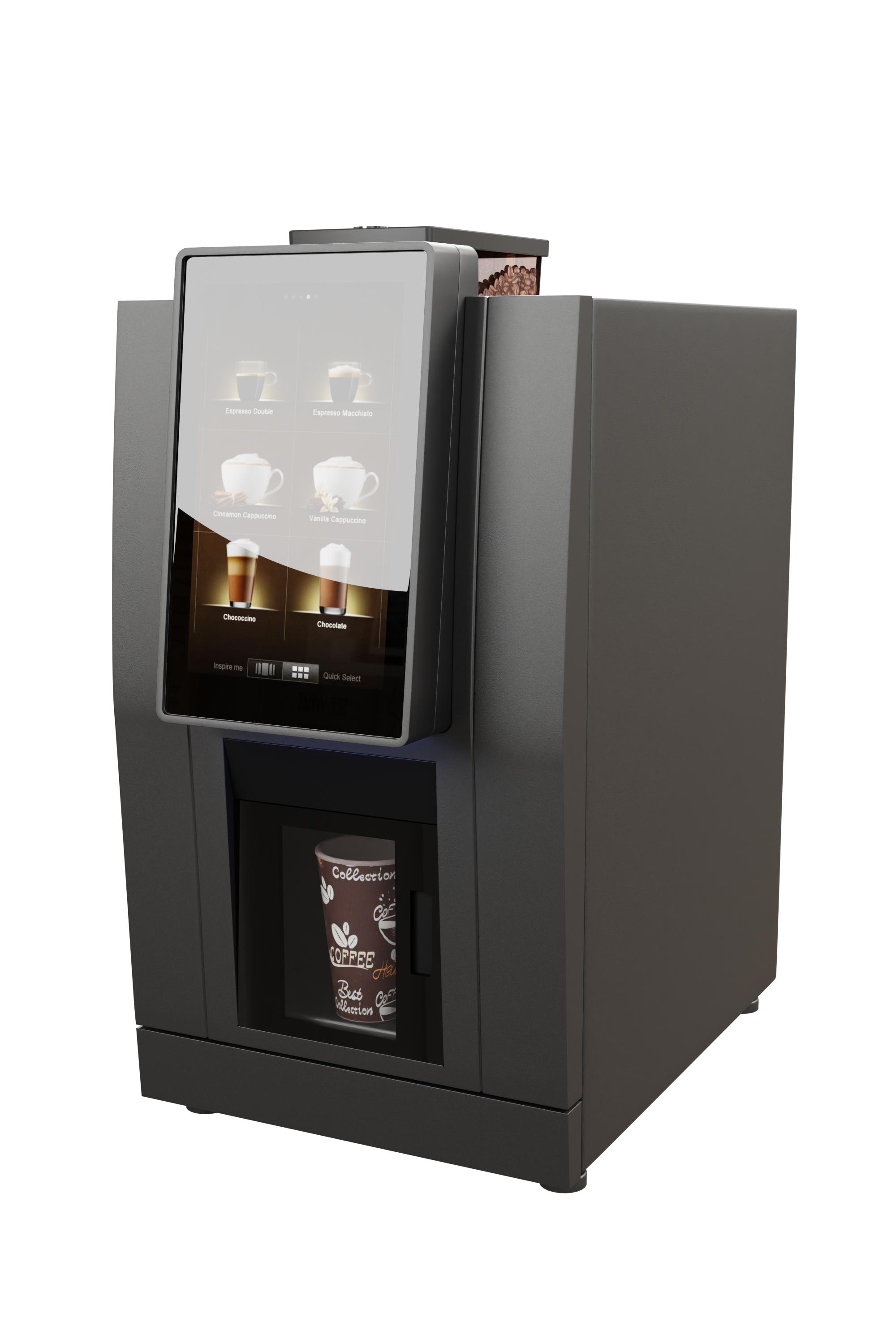 Coffee machine for M.S. Coffee company — Изображение №6 — Брендинг, 3D на Dprofile