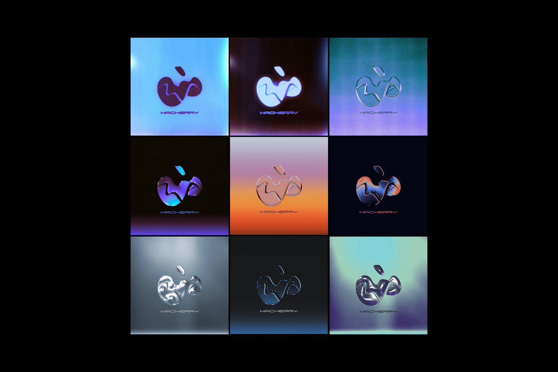 MAcherry logo visual experiments — Изображение №1 — Брендинг на Dprofile