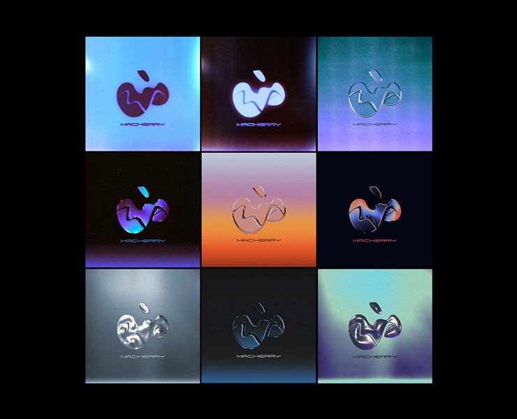MAcherry logo visual experiments — Брендинг на Dprofile