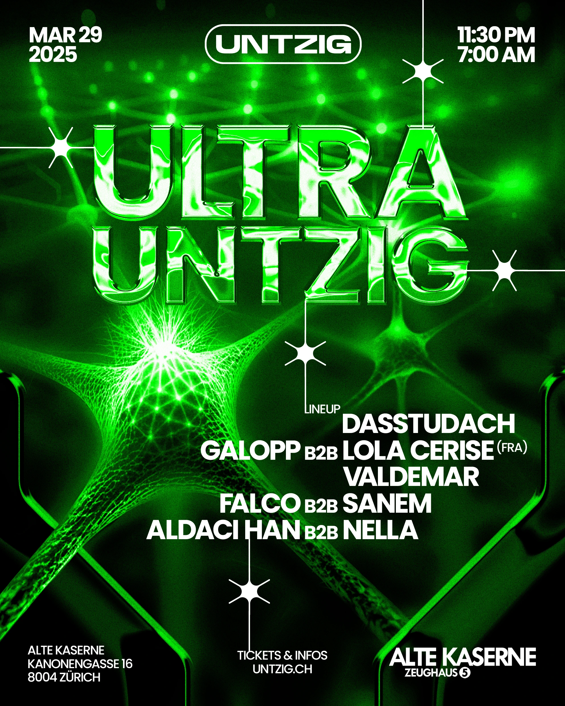 Party flyers for UNTZIG techno events — Изображение №10 — Графика на Dprofile