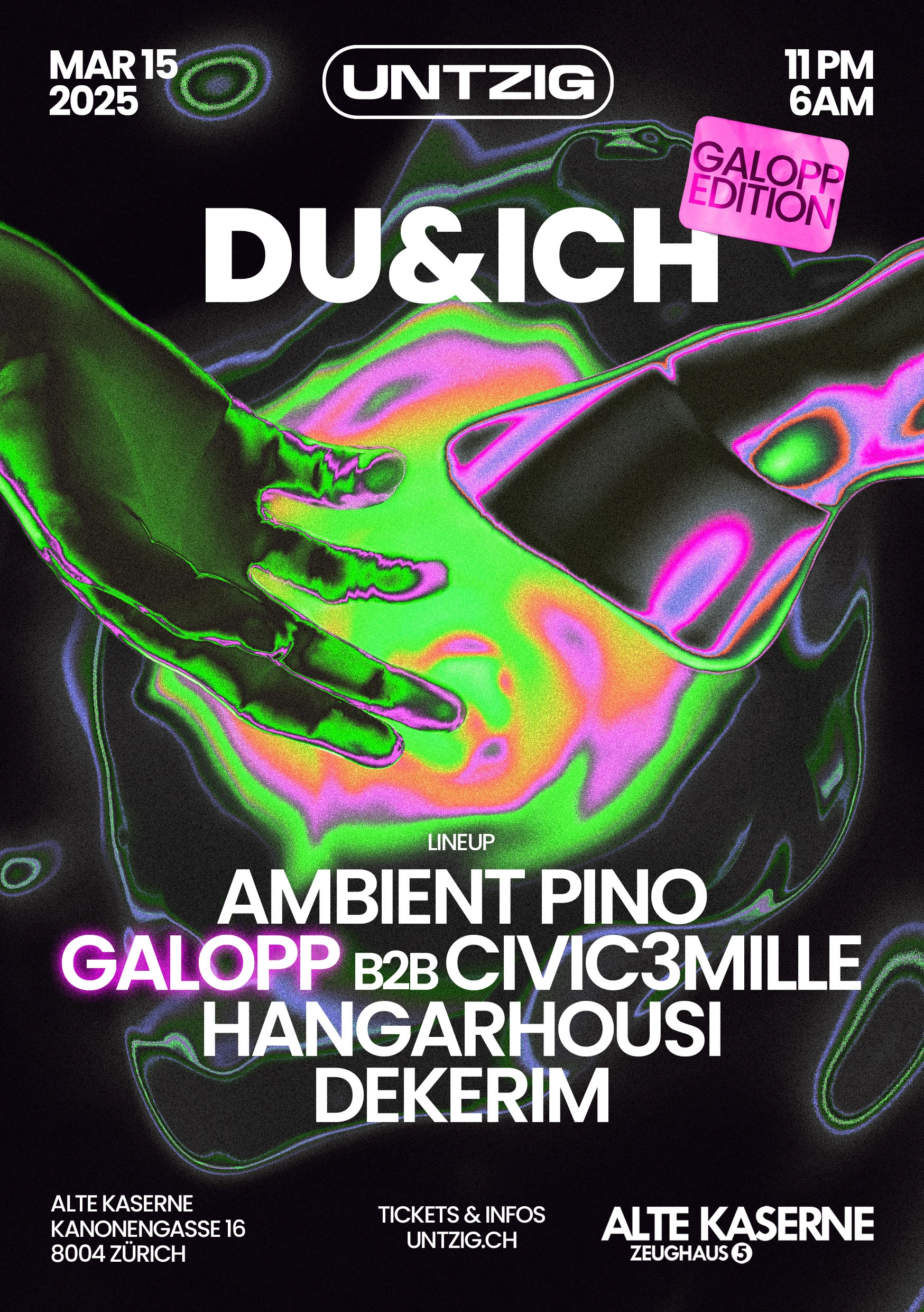 Party flyers for UNTZIG techno events — Изображение №6 — Графика на Dprofile