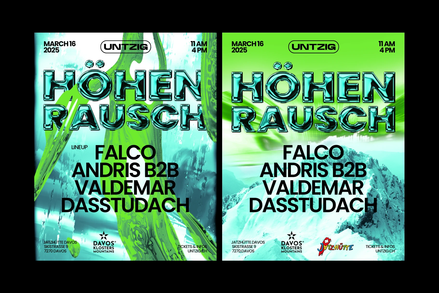 Party flyers for UNTZIG techno events — Изображение №9 — Графика на Dprofile
