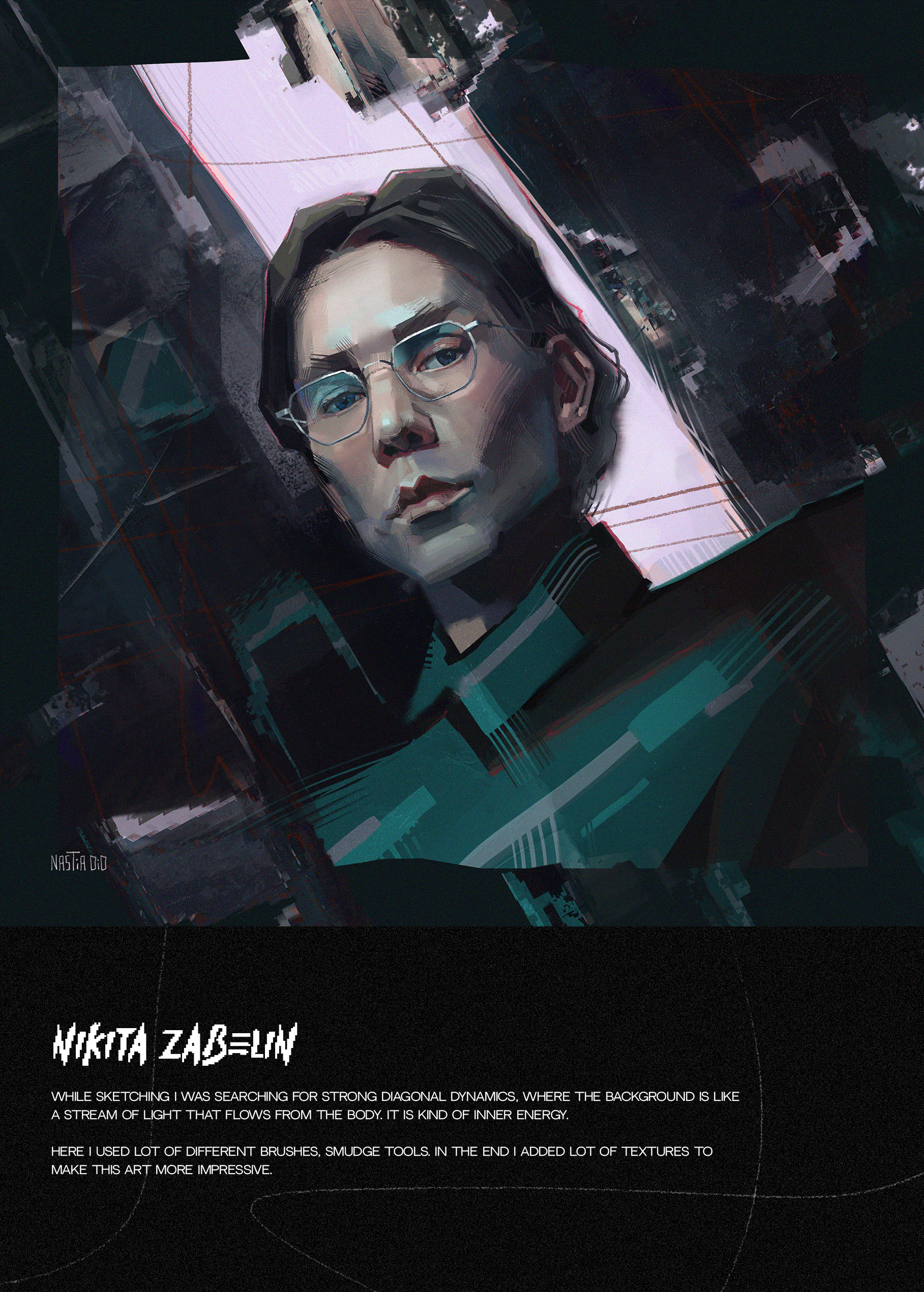 DJs digital portraits: album music covers and posters — Изображение №7 — Иллюстрация, Графика на Dprofile