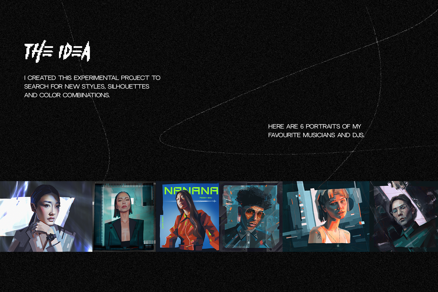 DJs digital portraits: album music covers and posters — Изображение №2 — Иллюстрация, Графика на Dprofile