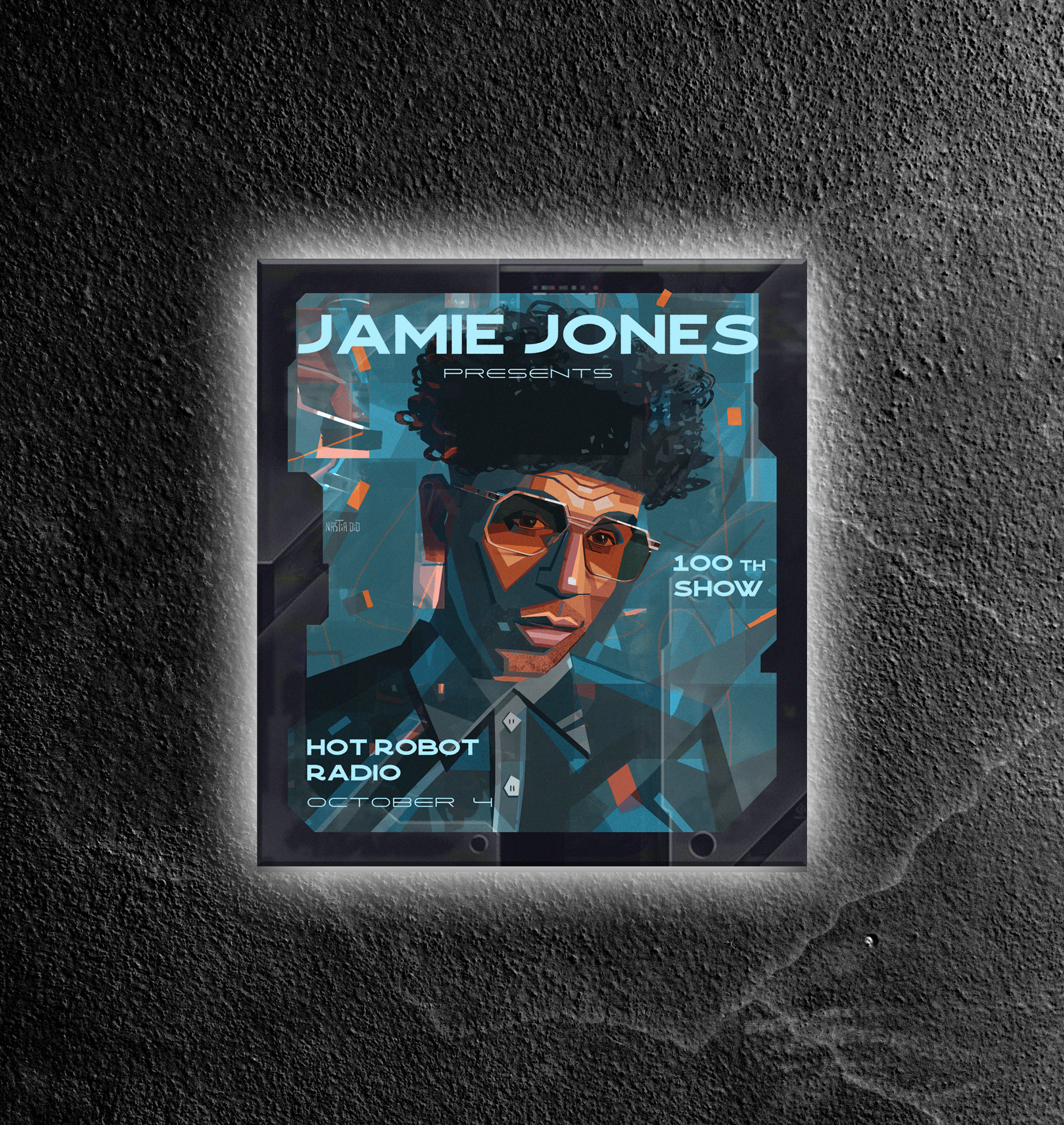 DJs digital portraits: album music covers and posters — Изображение №20 — Иллюстрация, Графика на Dprofile