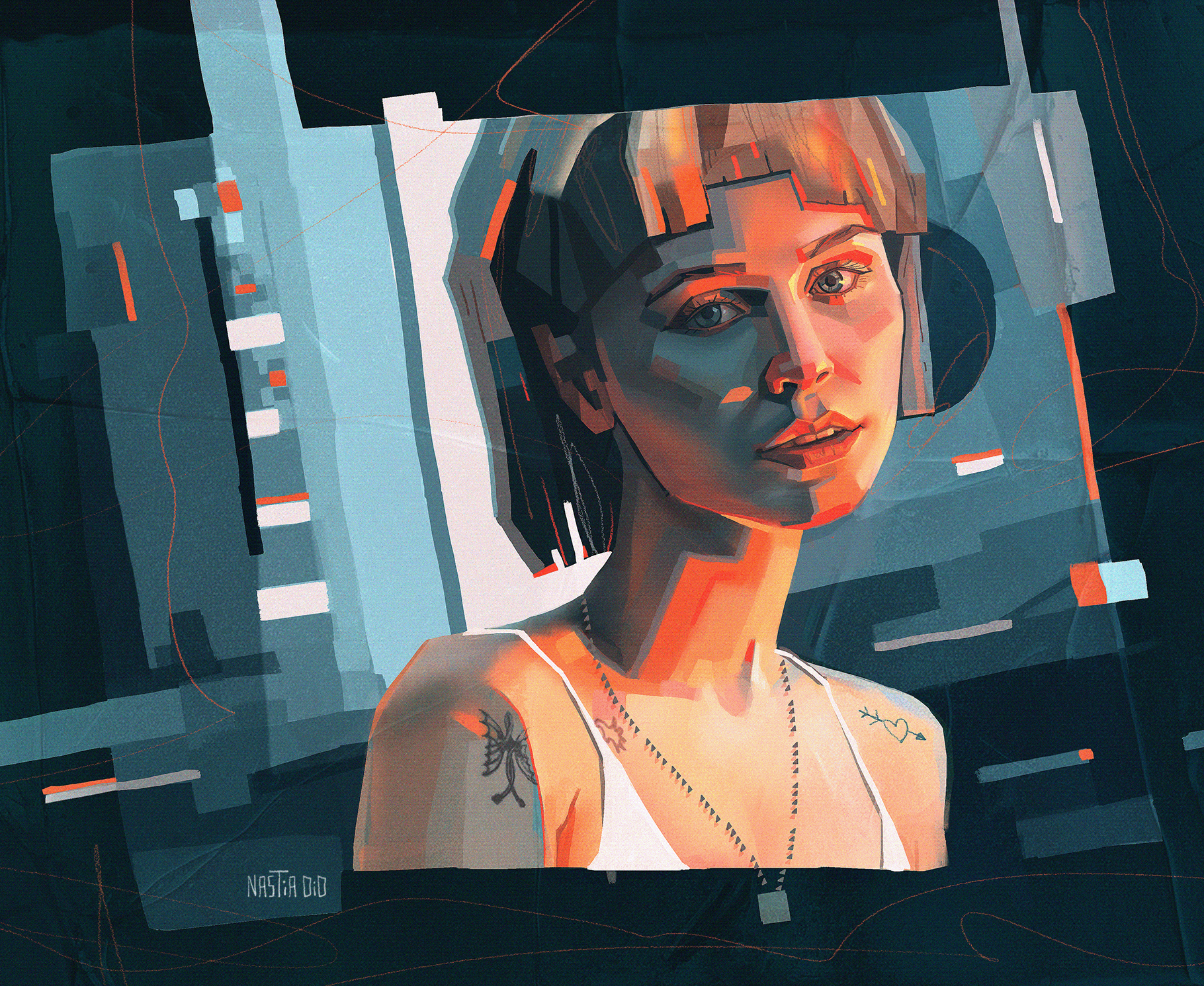 DJs digital portraits: album music covers and posters — Изображение №14 — Иллюстрация, Графика на Dprofile