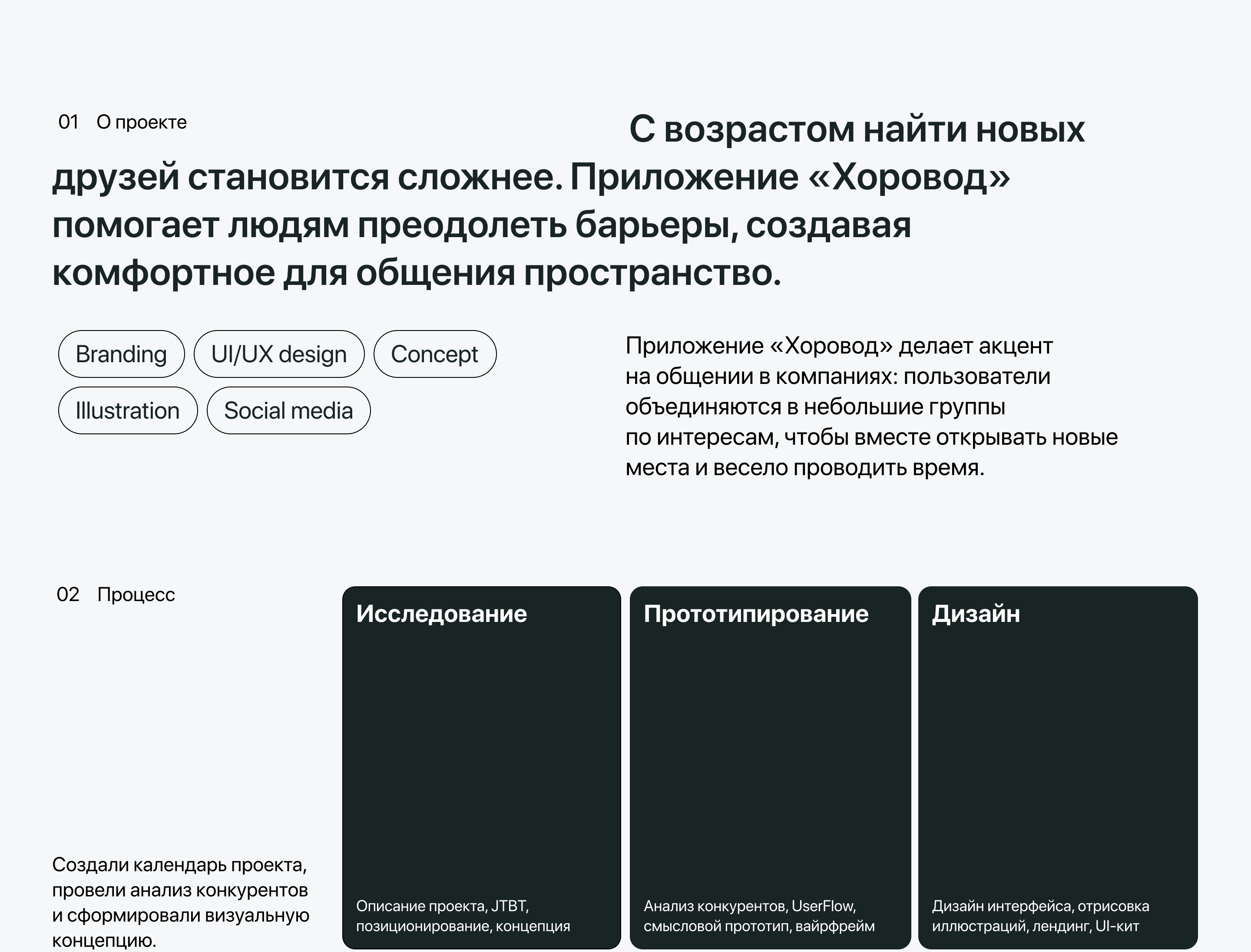 Хоровод | Мобильное приложение — Изображение №2 — Интерфейсы, Графика на Dprofile