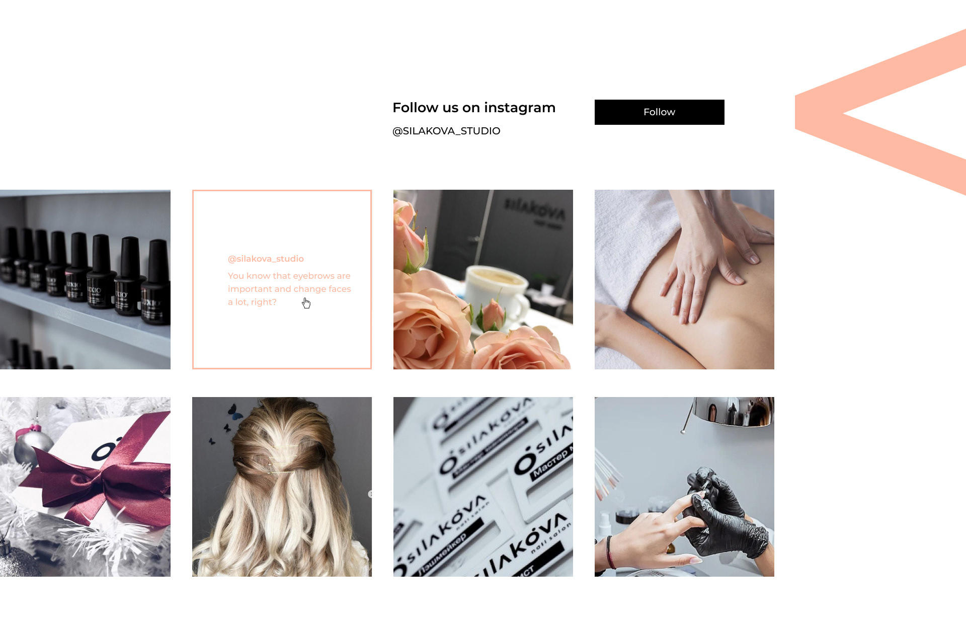 Silakova Nail Studio — Изображение №11 — Интерфейсы, Анимация на Dprofile