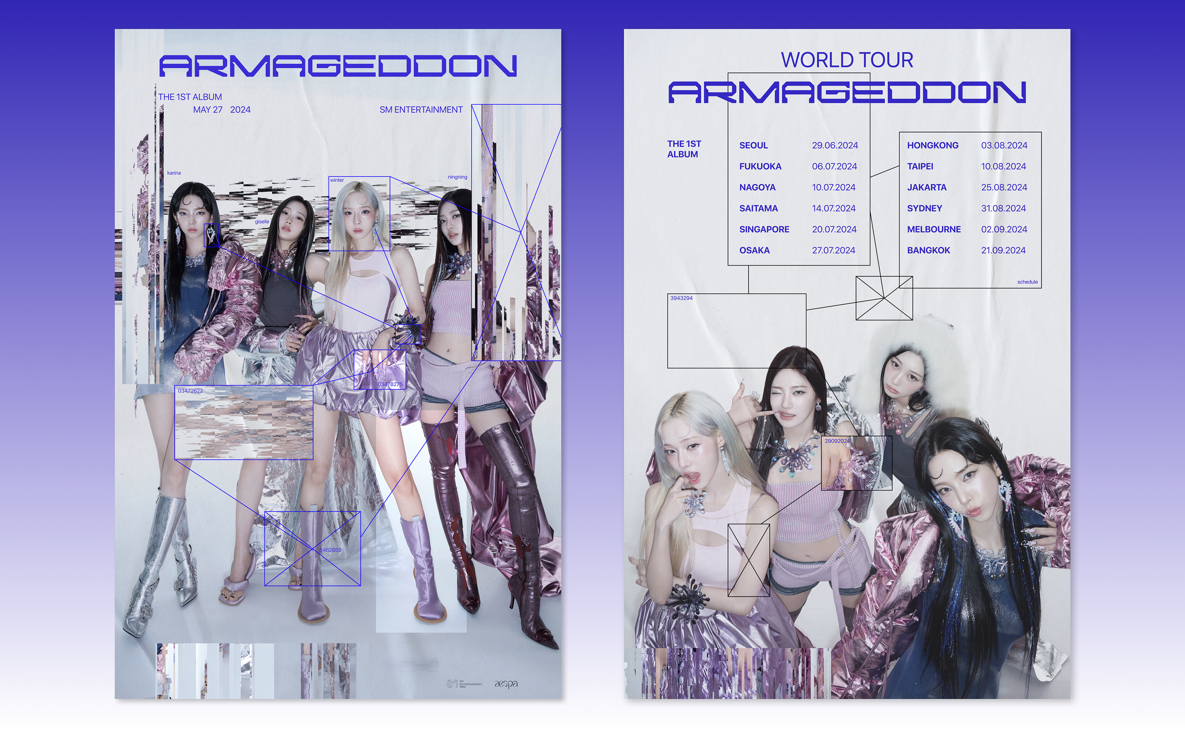 Design for the aespa album — Изображение №5 — Брендинг на Dprofile