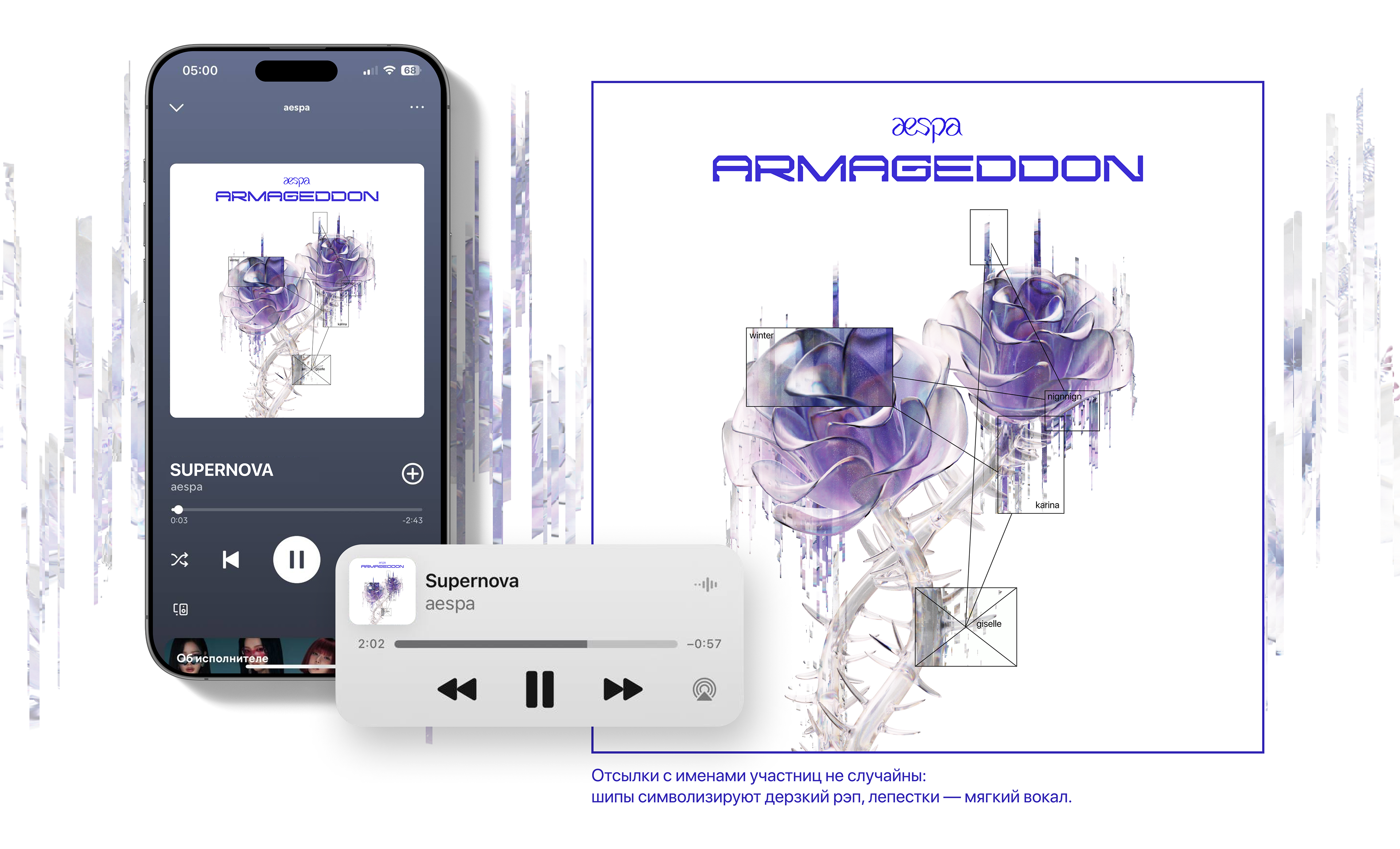 Design for the aespa album — Изображение №6 — Брендинг на Dprofile