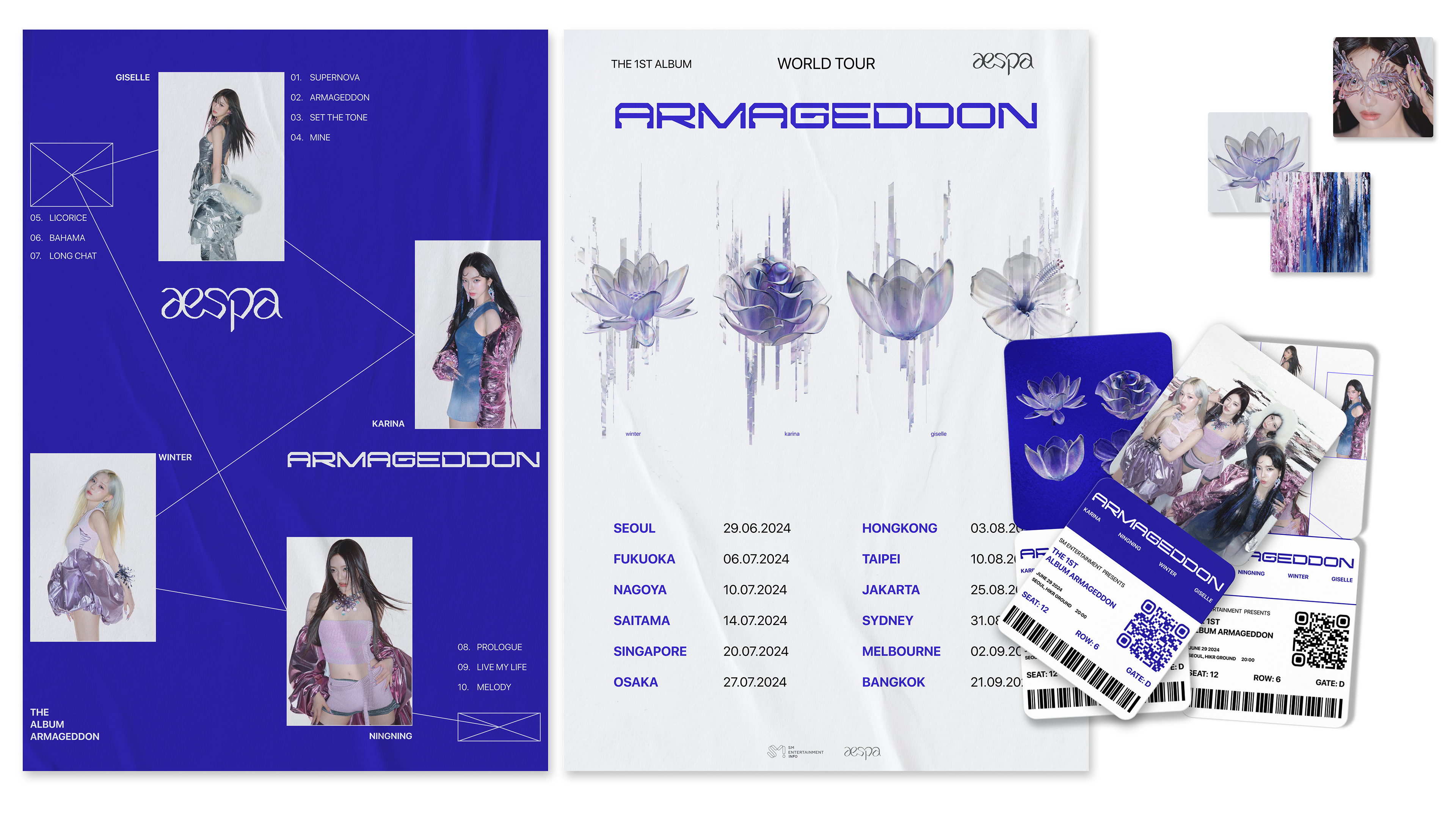 Design for the aespa album — Изображение №10 — Брендинг на Dprofile