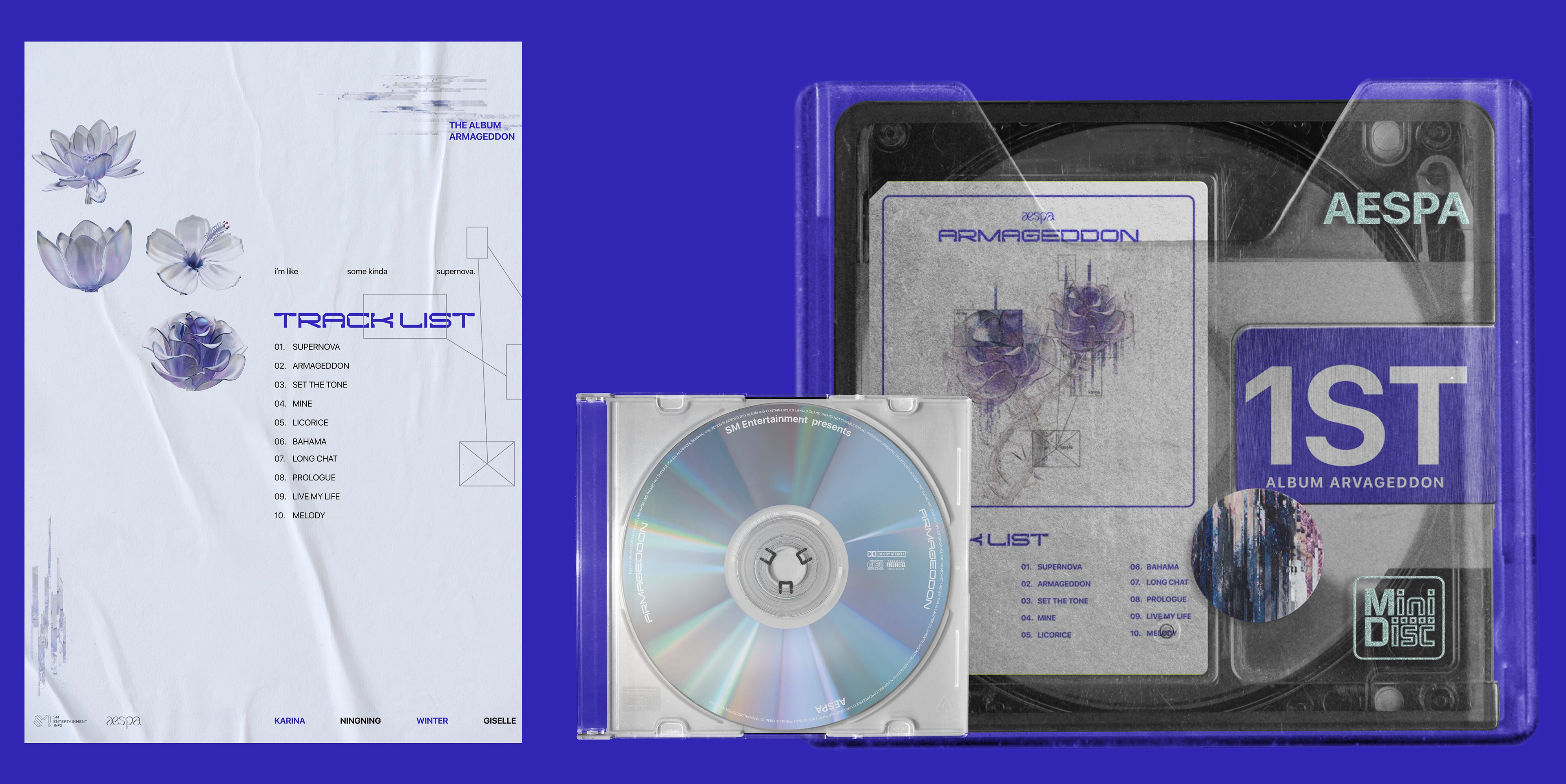 Design for the aespa album — Изображение №4 — Брендинг на Dprofile