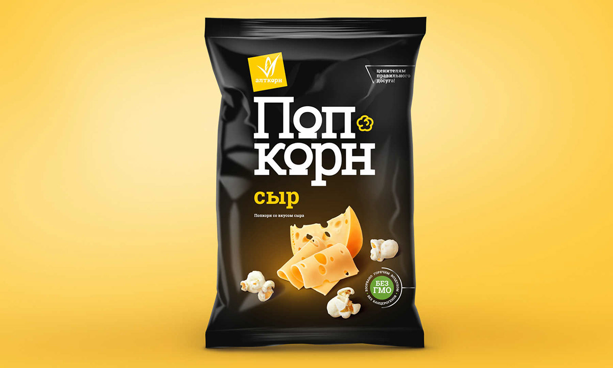 Дизайн упаковки попкорн — Изображение №4 — Брендинг на Dprofile