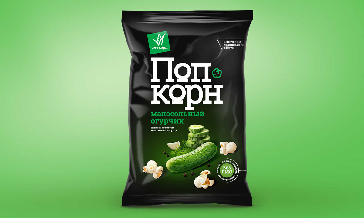 Дизайн упаковки попкорн — Изображение №5 — Брендинг на Dprofile