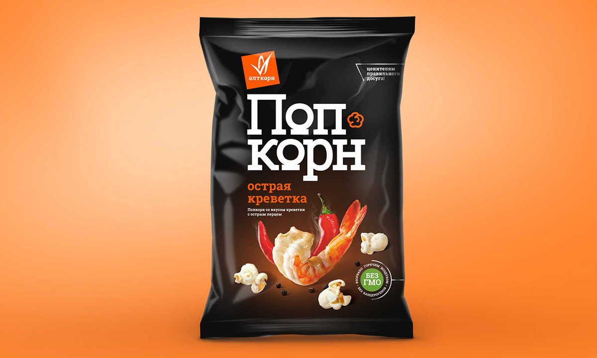 Дизайн упаковки попкорн — Изображение №2 — Брендинг на Dprofile