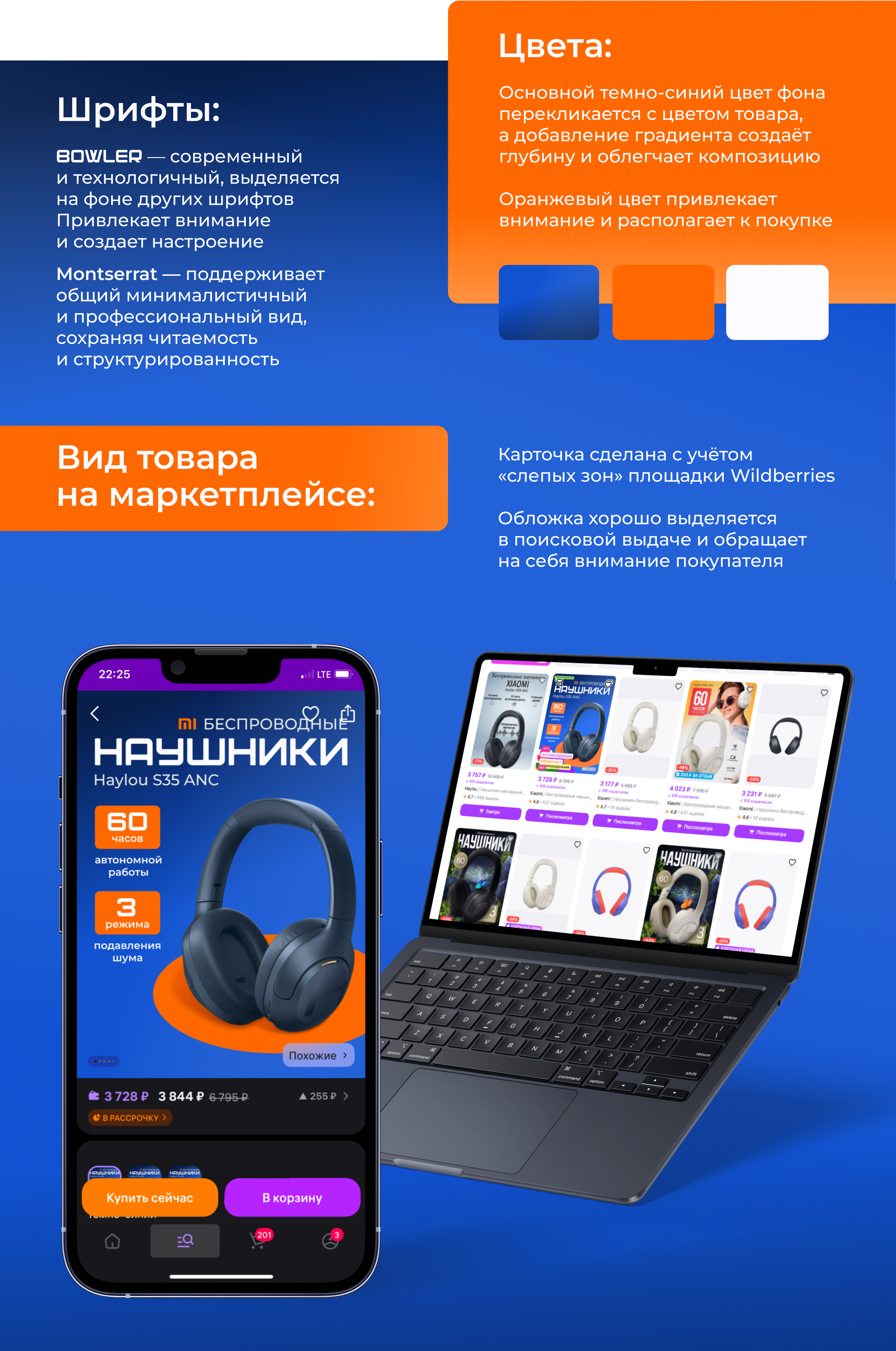 Редизайн карточки для Wildberries — Изображение №6 — Графика, Маркетинг на Dprofile