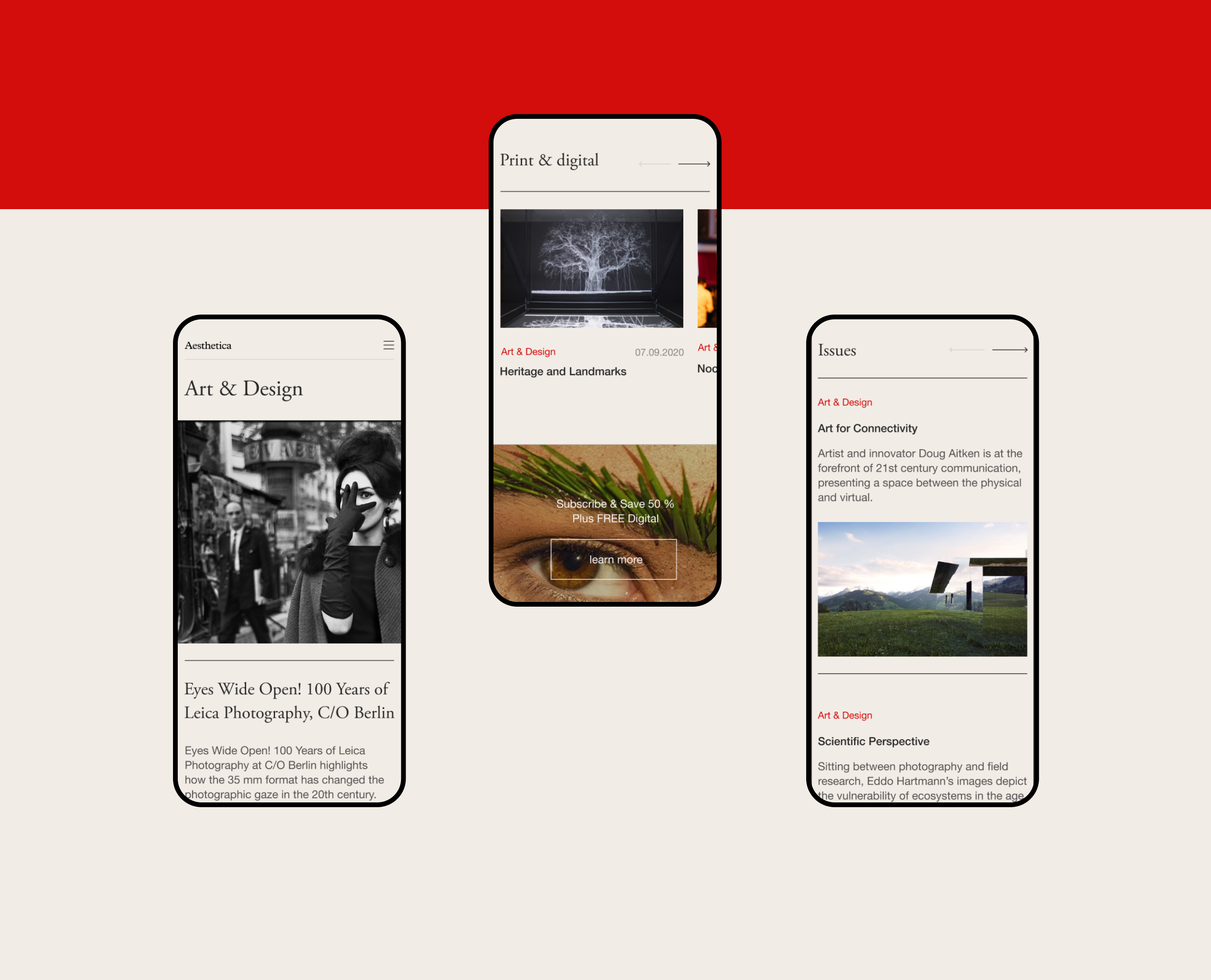 Aesthetica. Art and culture magazine — Изображение №10 — Интерфейсы, Графика на Dprofile