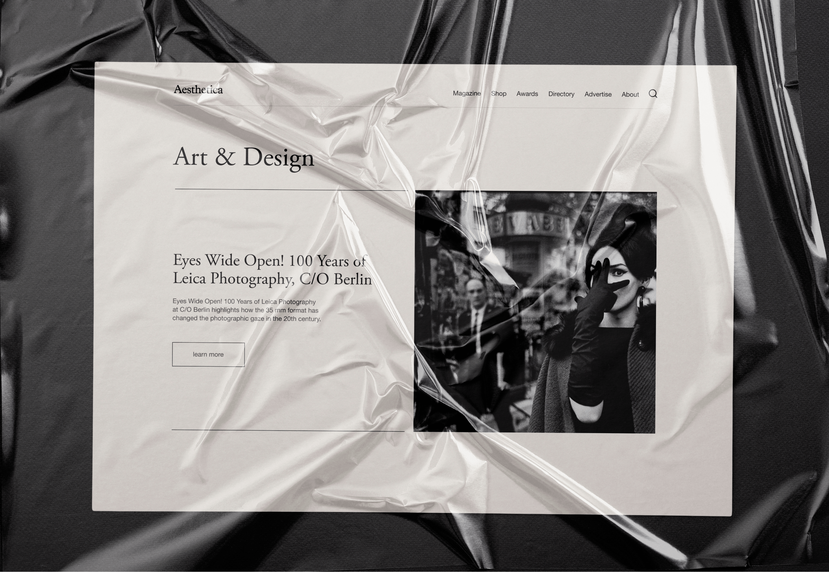 Aesthetica. Art and culture magazine — Изображение №7 — Интерфейсы, Графика на Dprofile