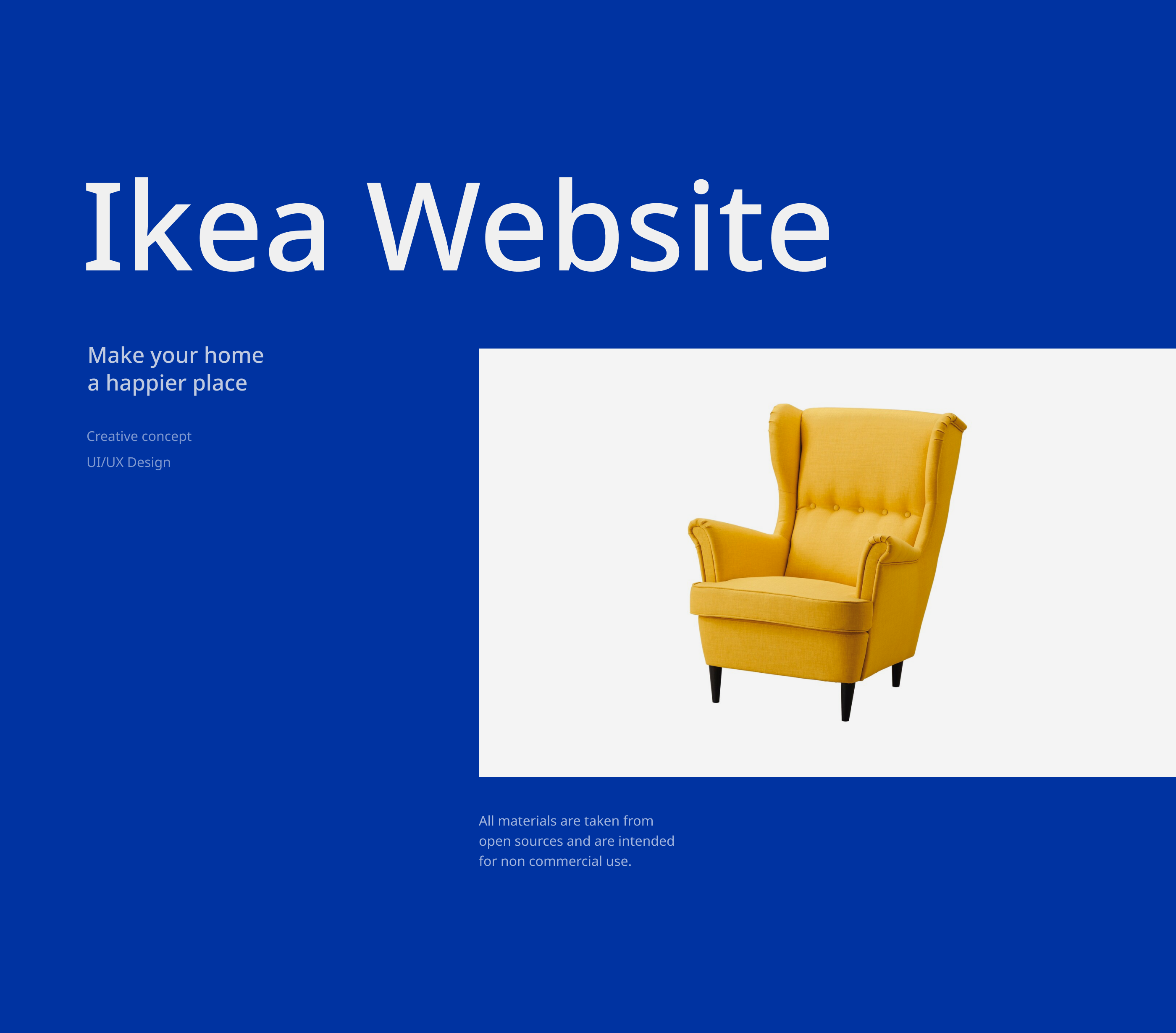 IKEA — website redesign — Изображение №1 — Интерфейсы, Маркетинг на Dprofile