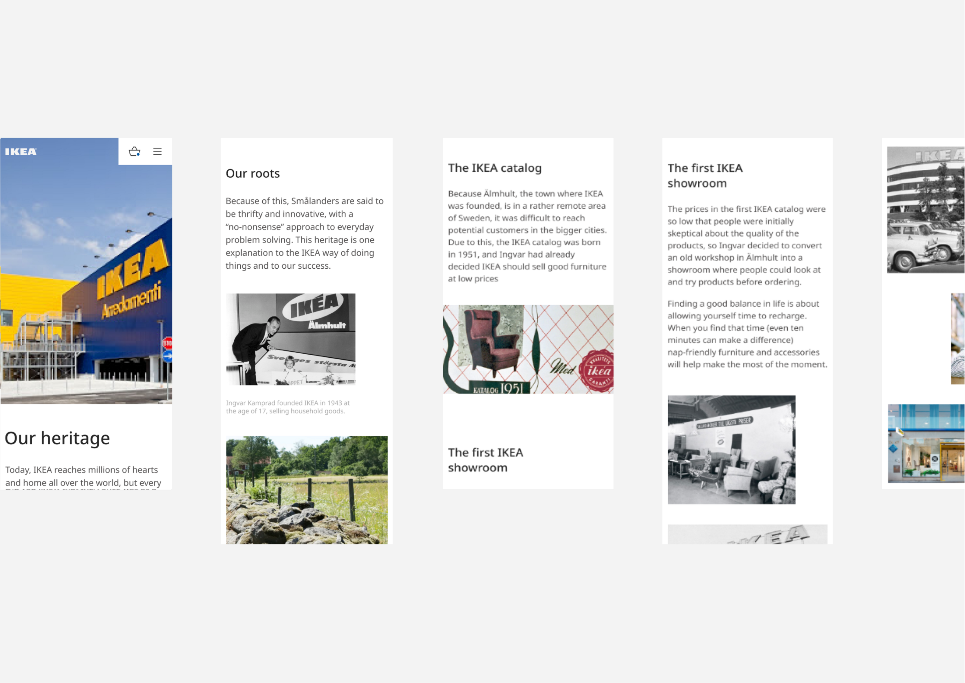 IKEA — website redesign — Изображение №16 — Интерфейсы, Маркетинг на Dprofile