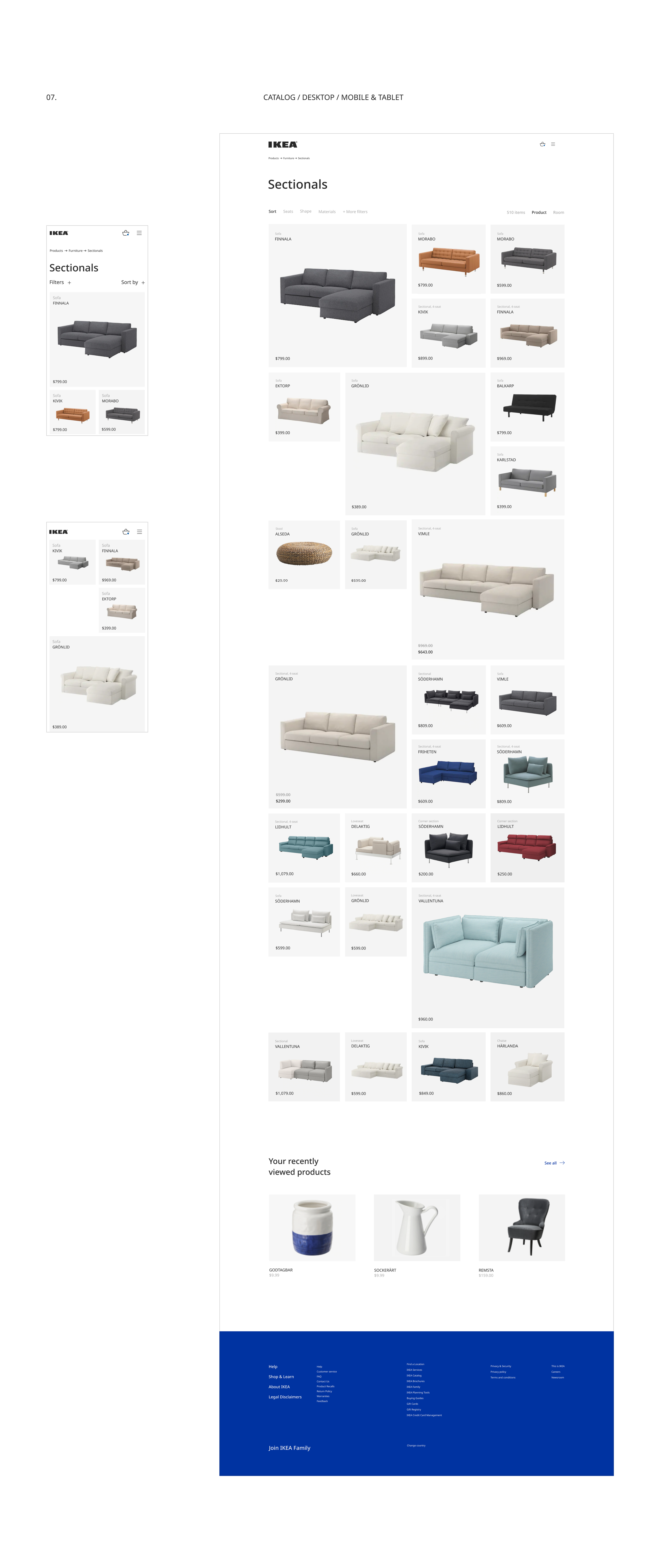 IKEA — website redesign — Изображение №8 — Интерфейсы, Маркетинг на Dprofile