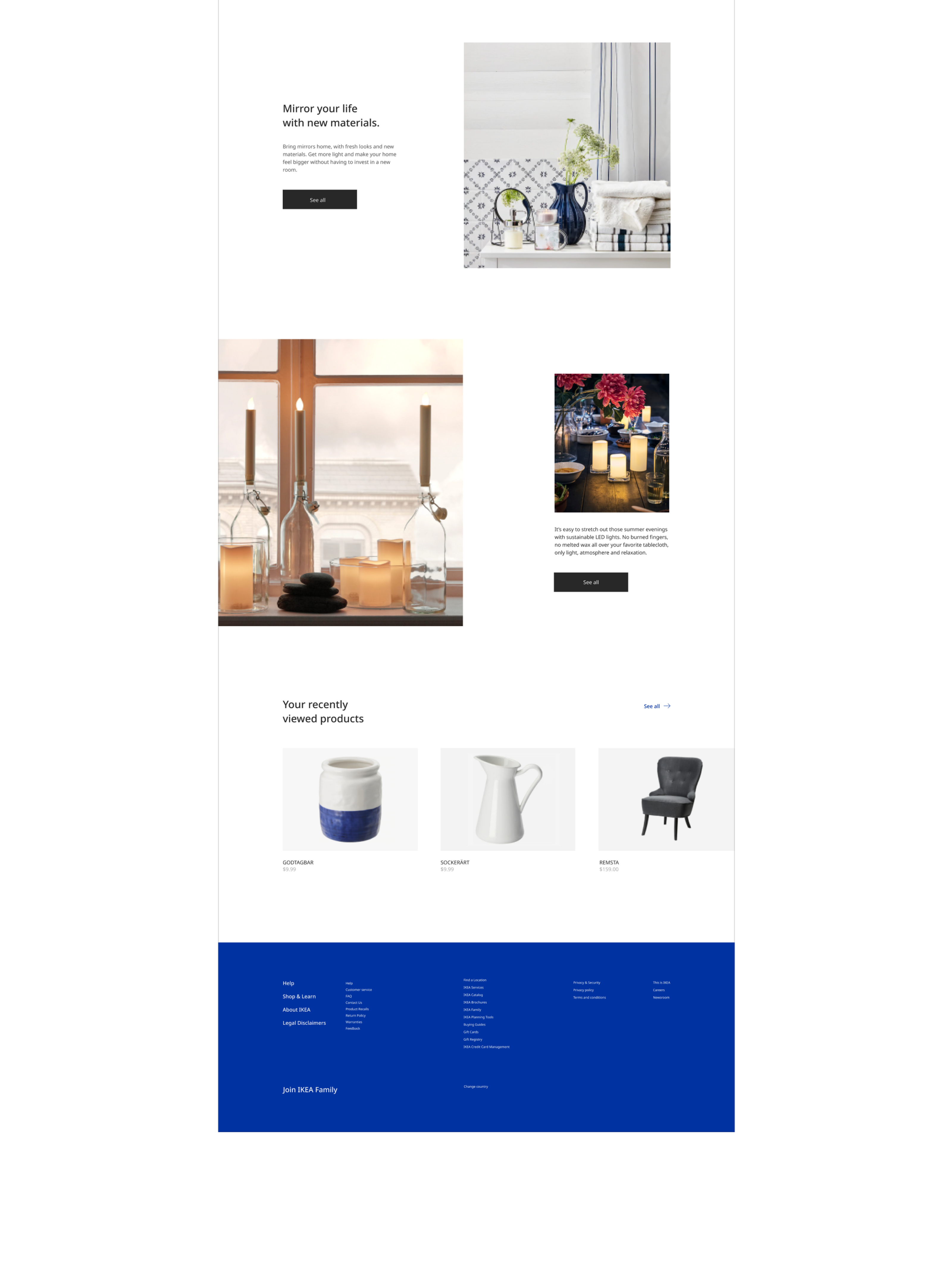 IKEA — website redesign — Изображение №12 — Интерфейсы, Маркетинг на Dprofile