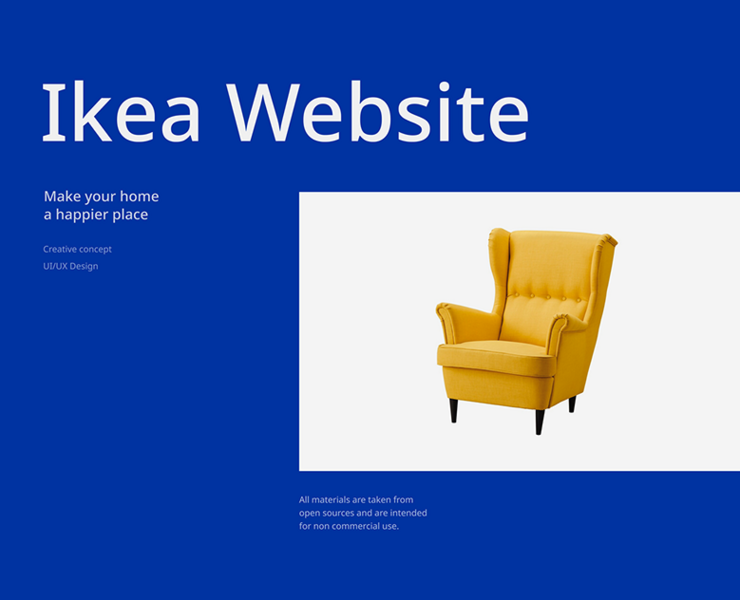 IKEA — website redesign на Dprofile