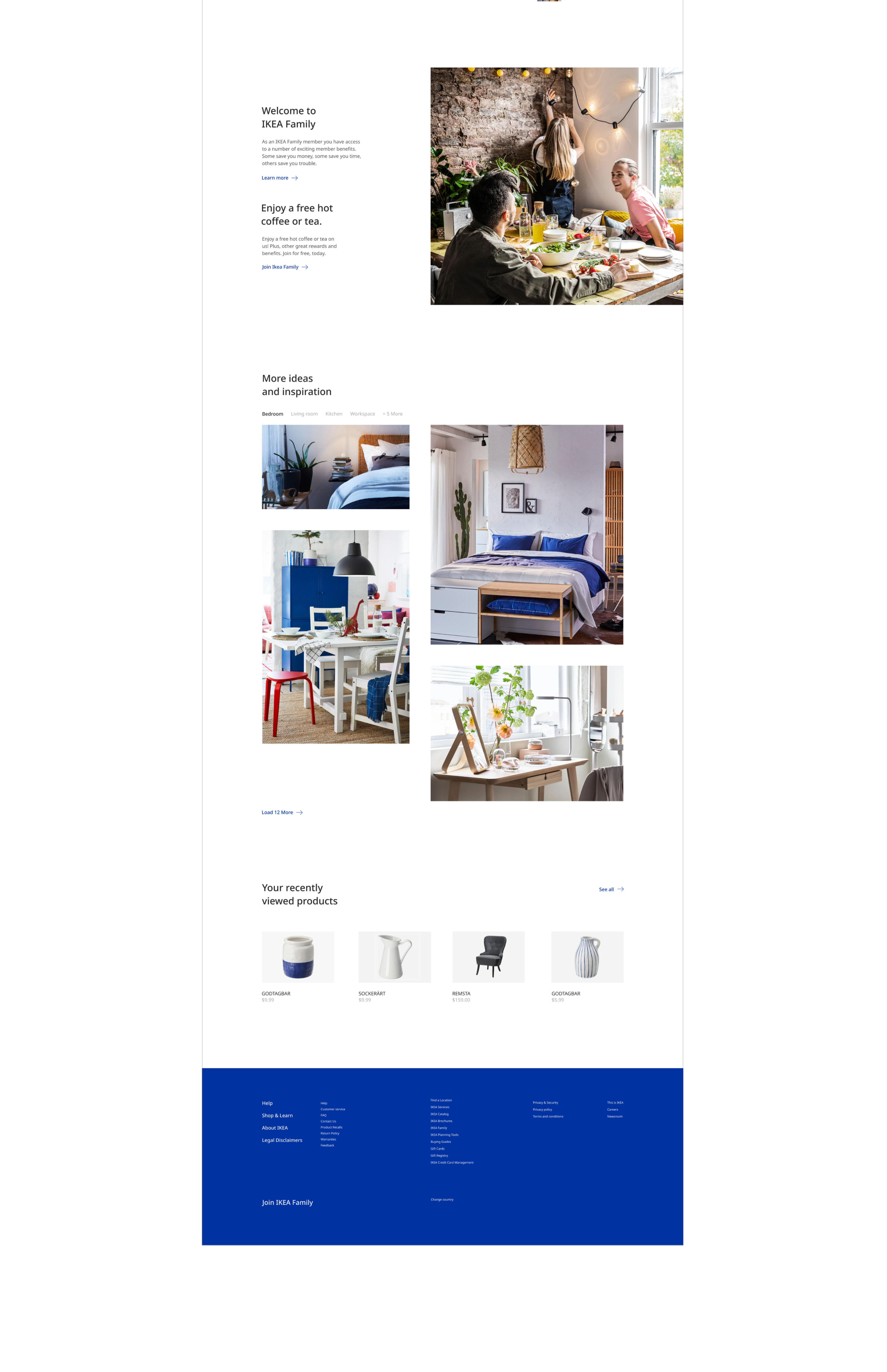 IKEA — website redesign — Изображение №5 — Интерфейсы, Маркетинг на Dprofile