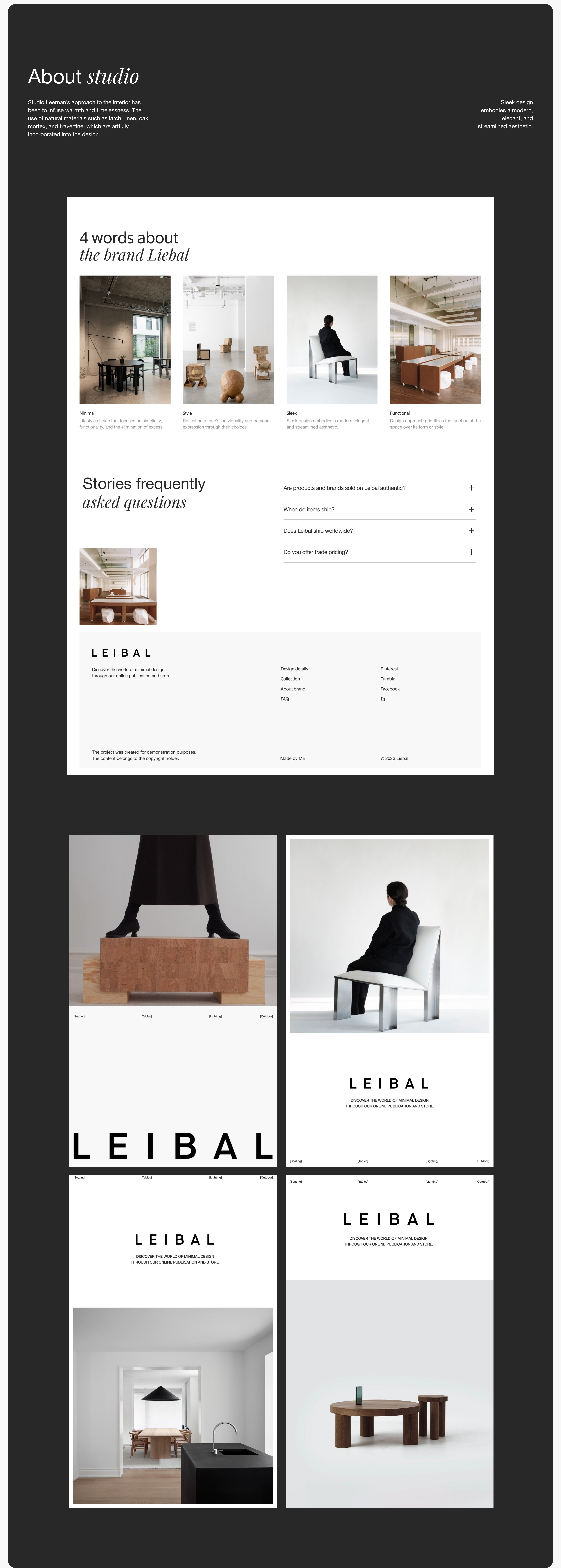 Liebal. Redesign concept — Изображение №6 — Интерфейсы на Dprofile