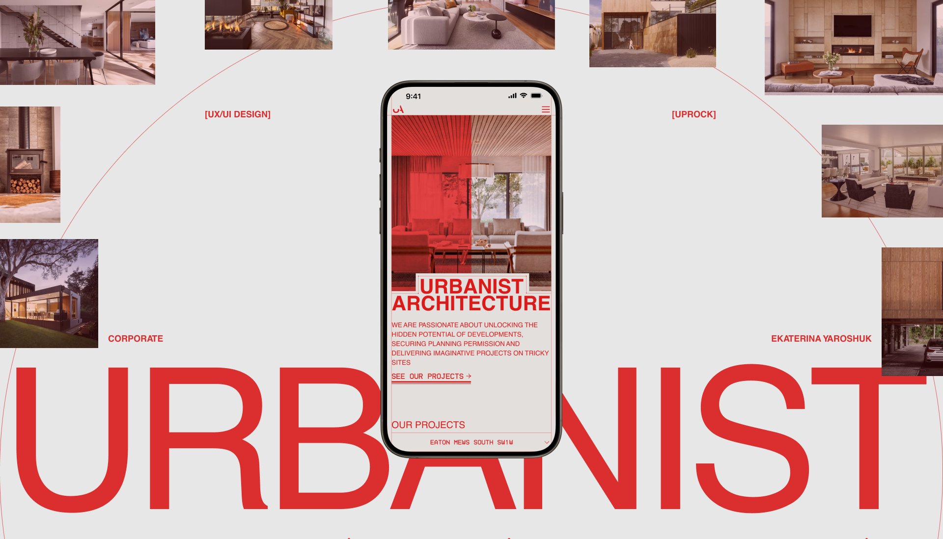 Urbanist Architecture | Corporate website — Изображение №1 — Интерфейсы, Брендинг на Dprofile